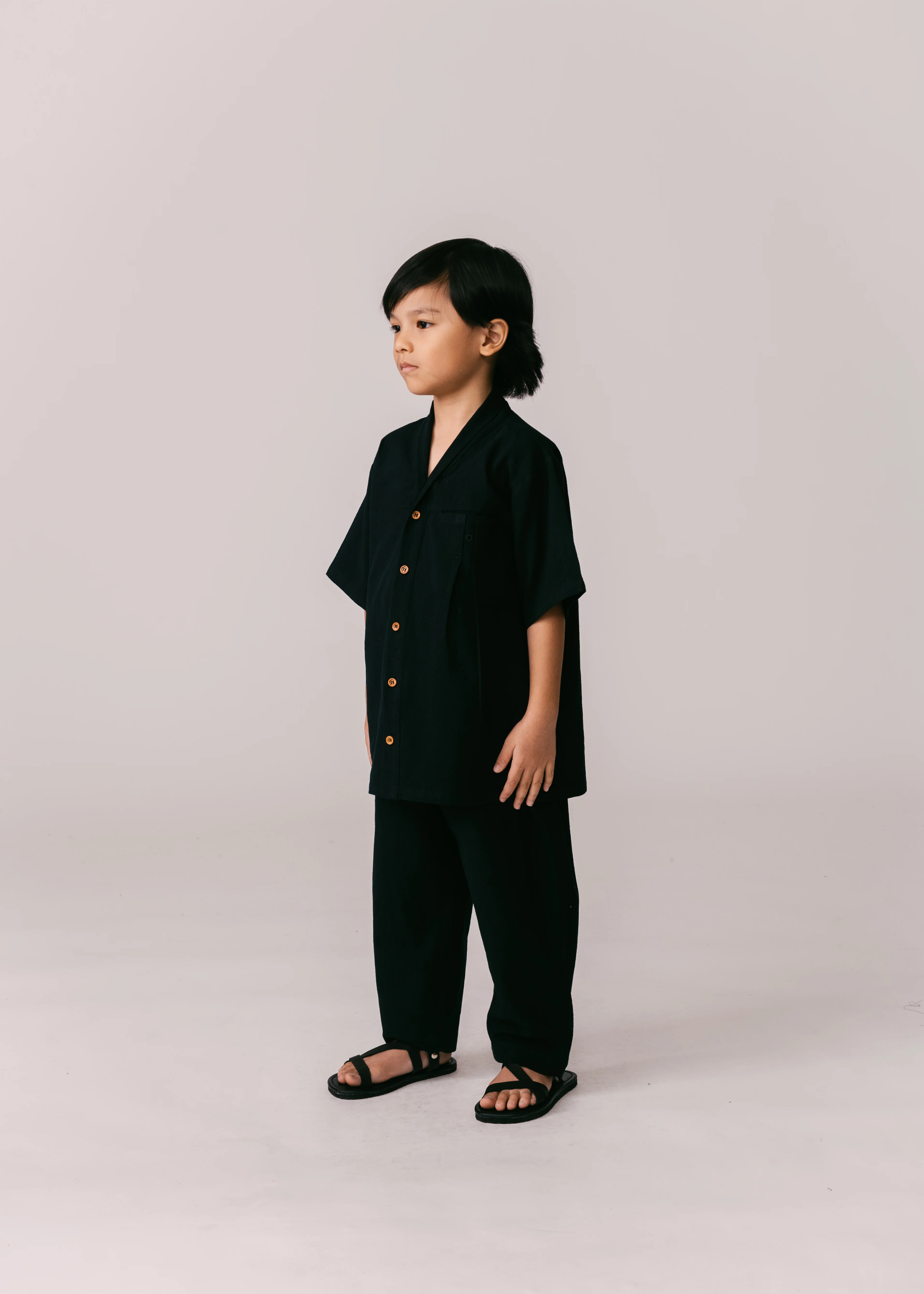 Kids: Alir Balloon Pants (Black) - Image 4