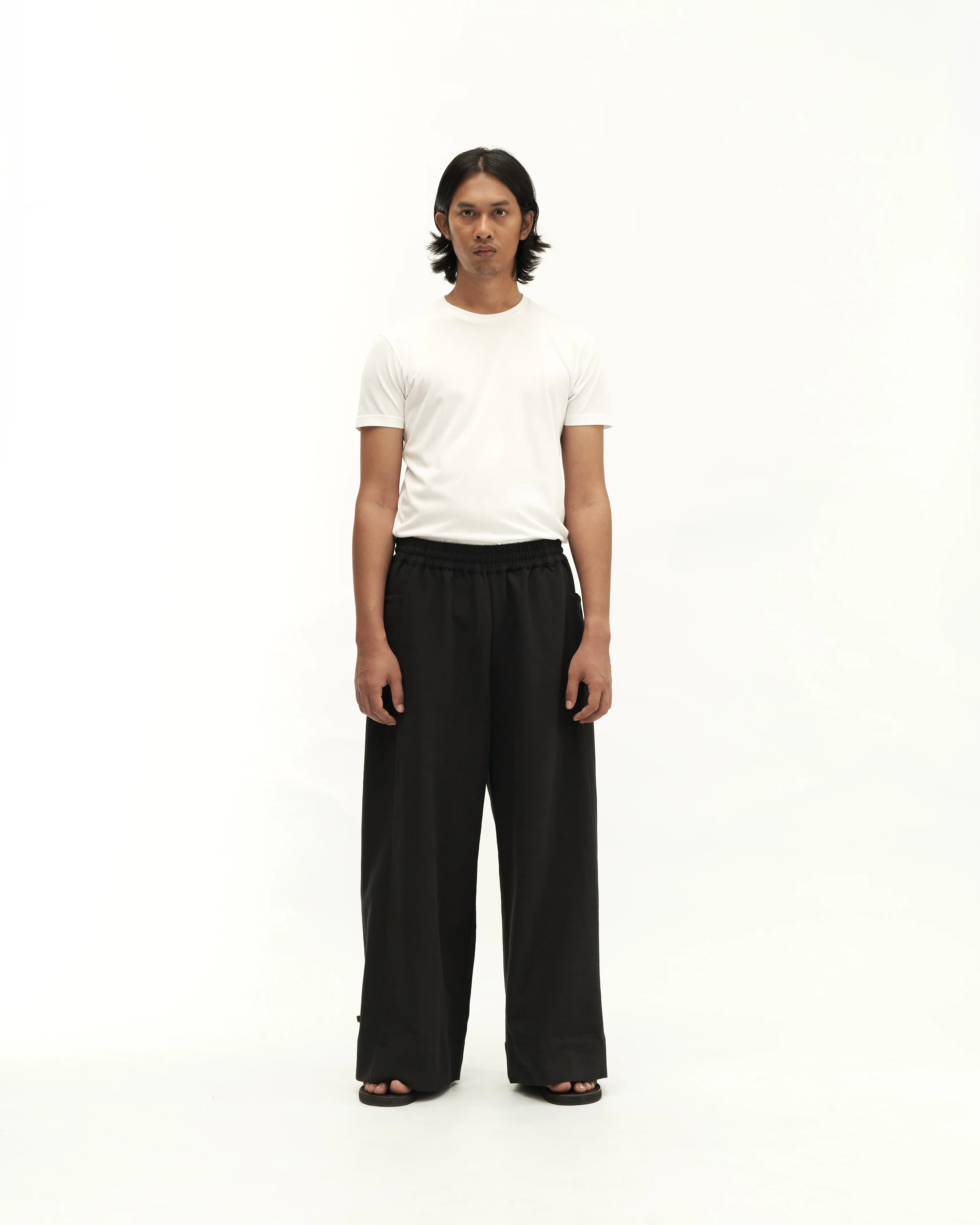 Men: Galah Wide Pants (Black)