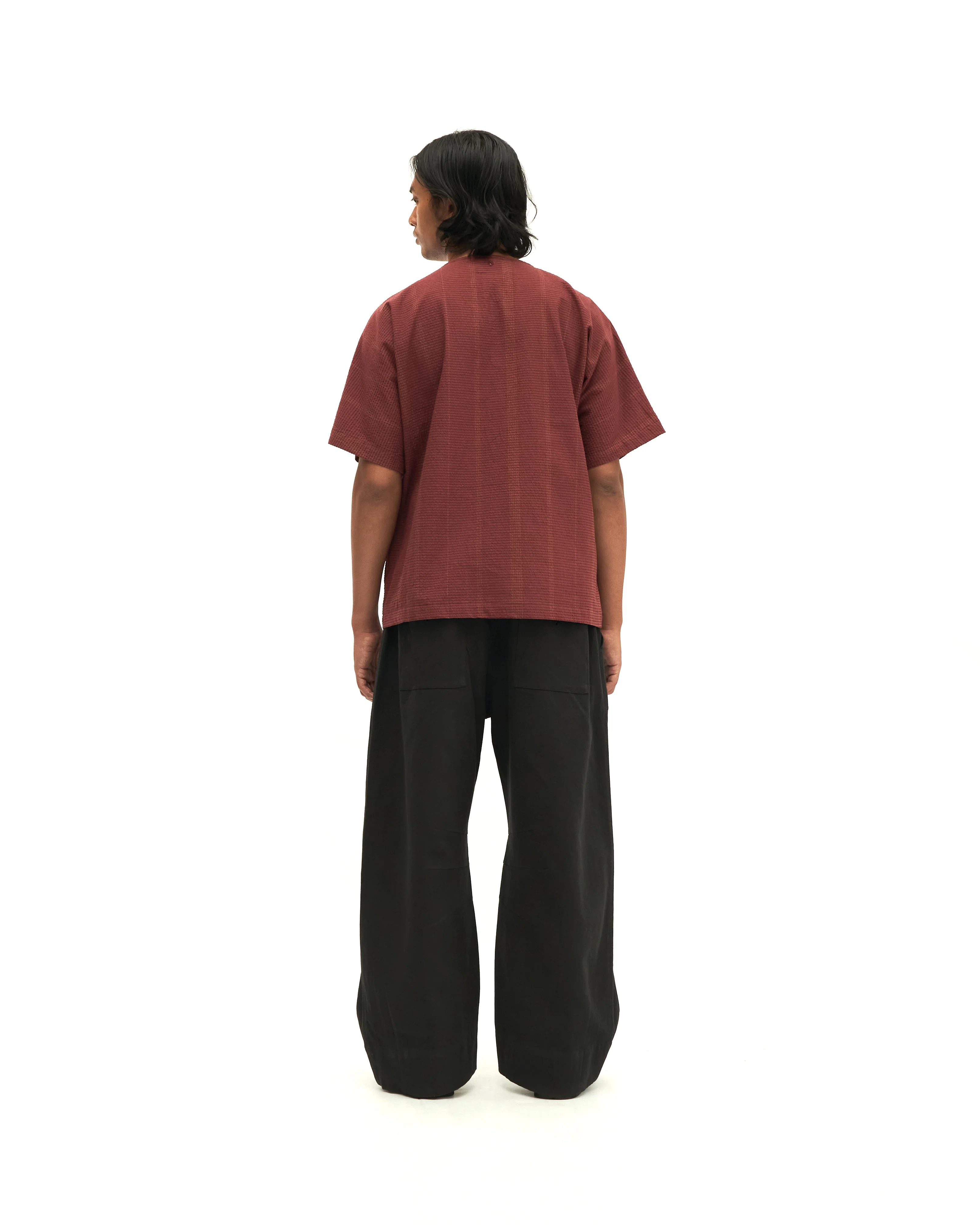 Men: Kongsi Keyhole Top (Rosewood) - Image 5