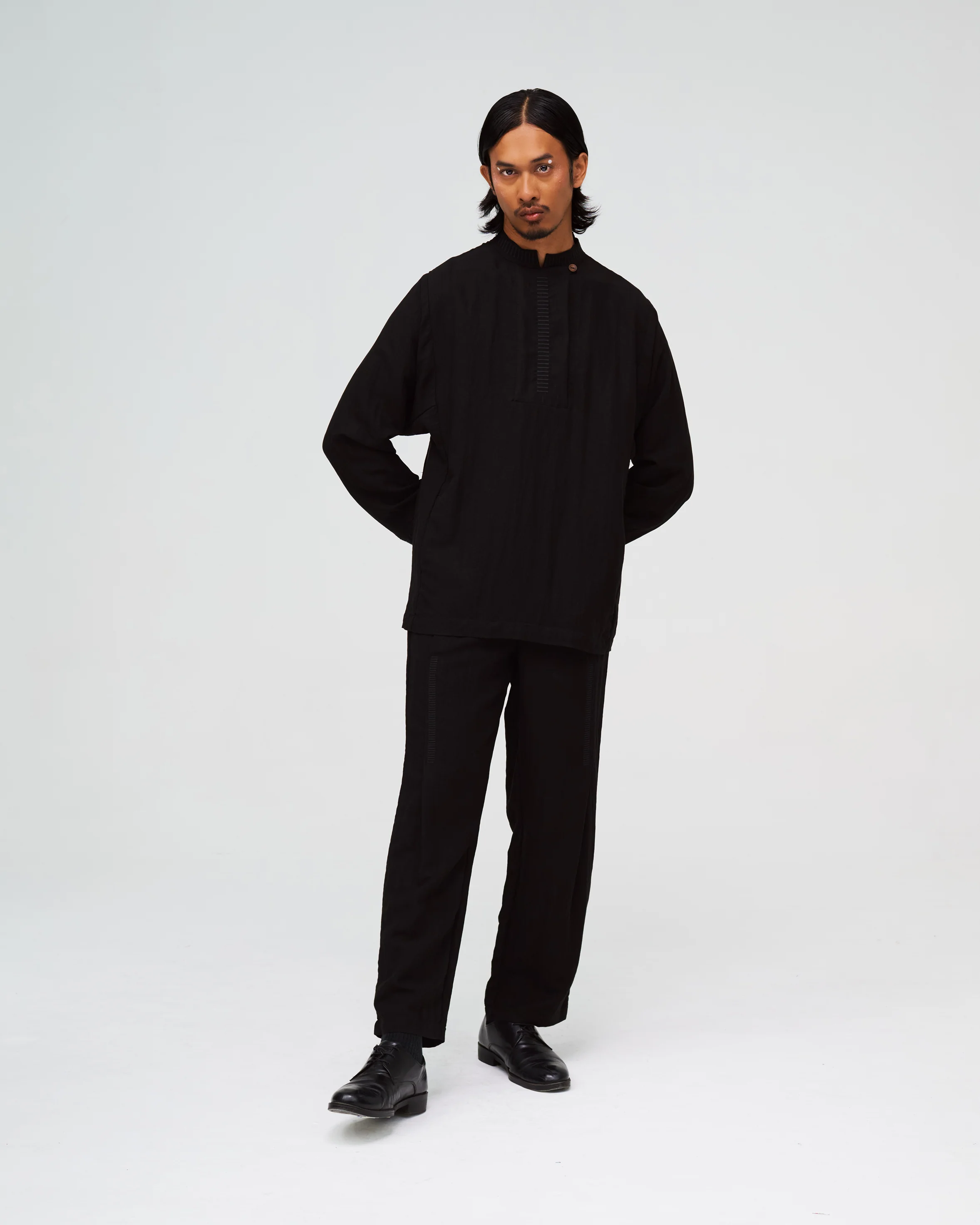 Men: Lemang Straight Pants (Pulut Hitam) - Image 10