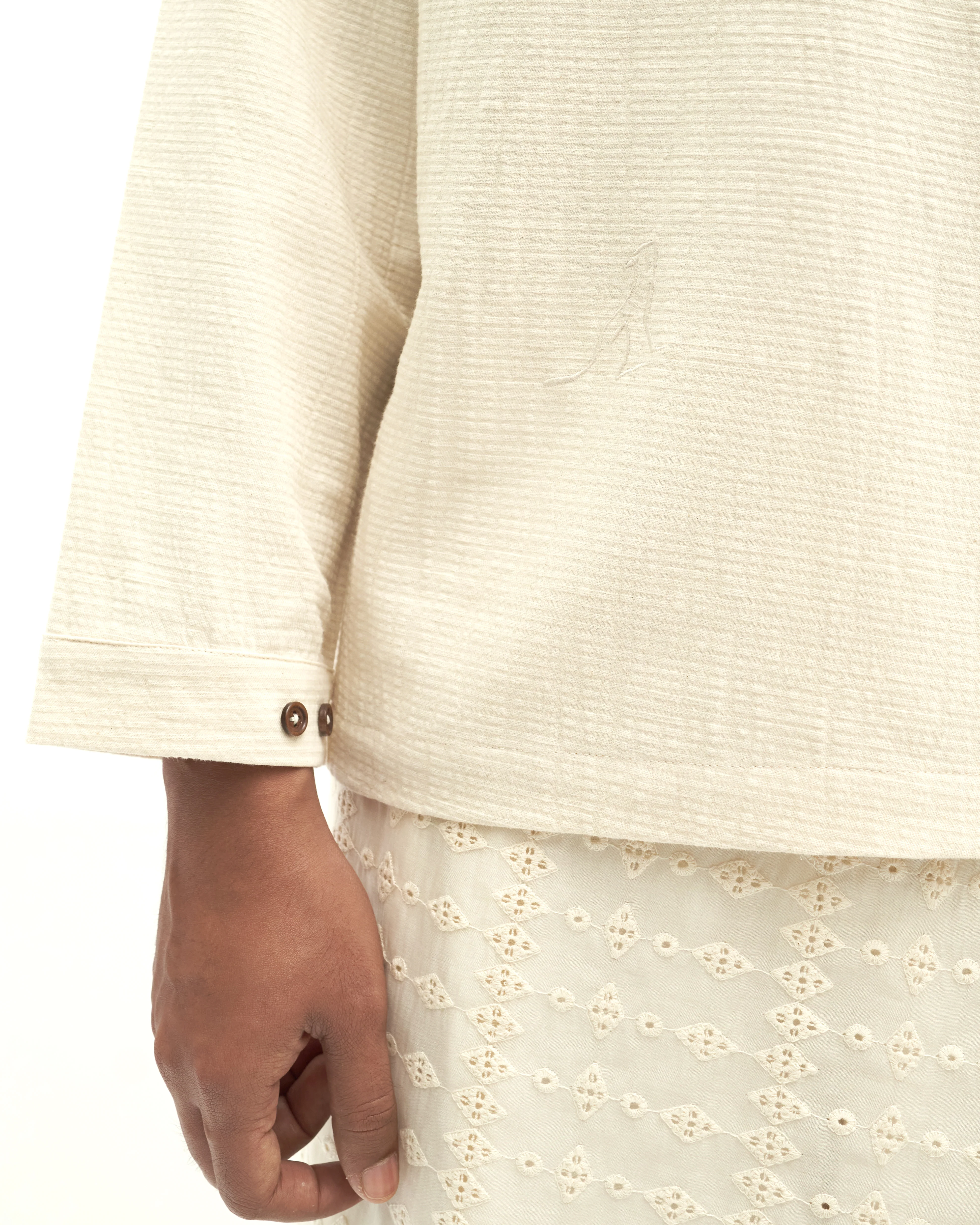 Men: Mao Baju Melayu (Sand) - Image 6