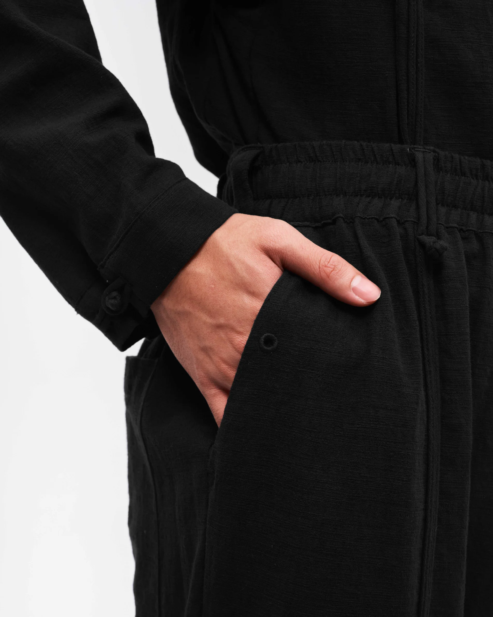 Men: Pulut Straight Pants (Pulut Hitam) - Image 5
