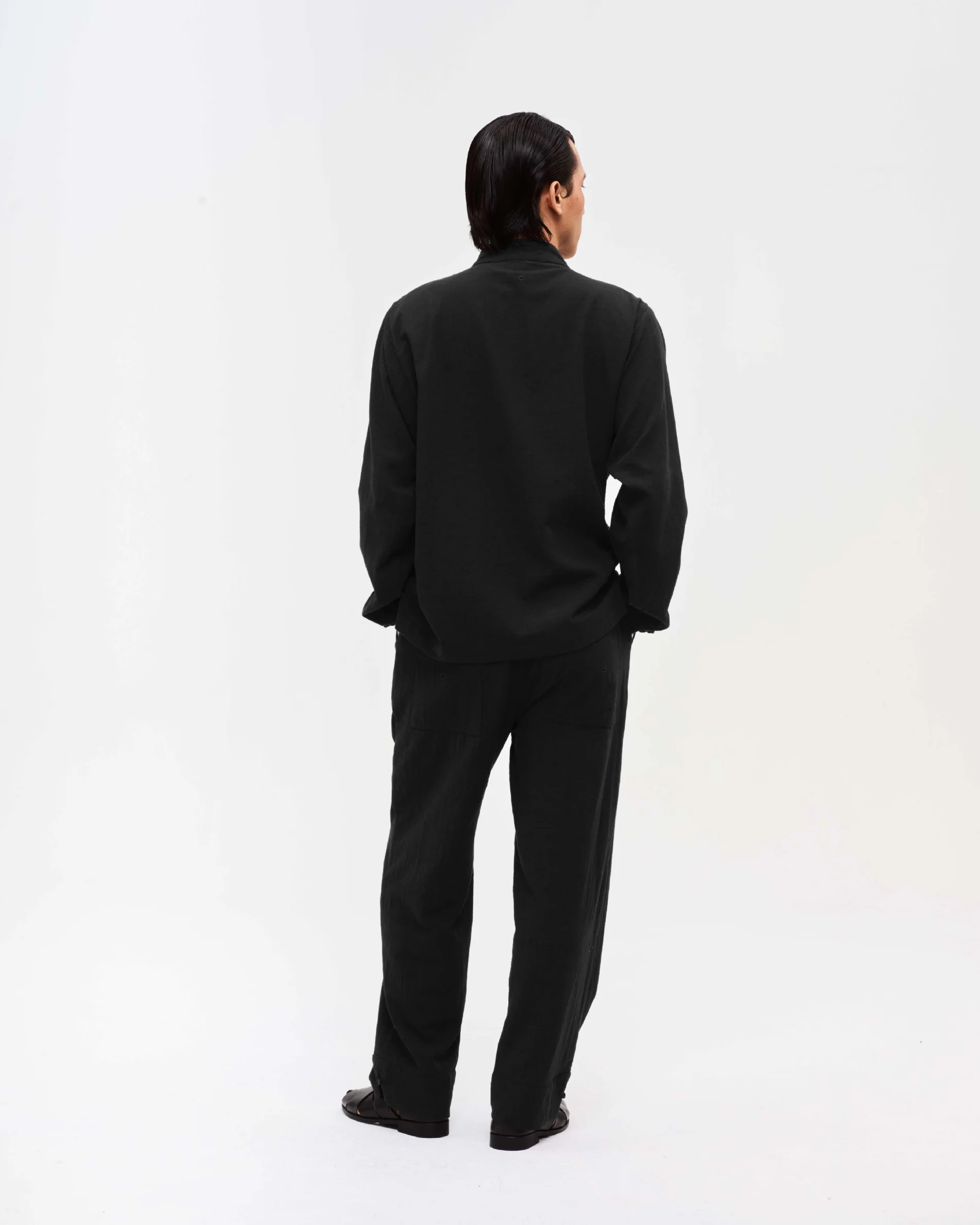 Men: Pulut Straight Pants (Pulut Hitam) - Image 6