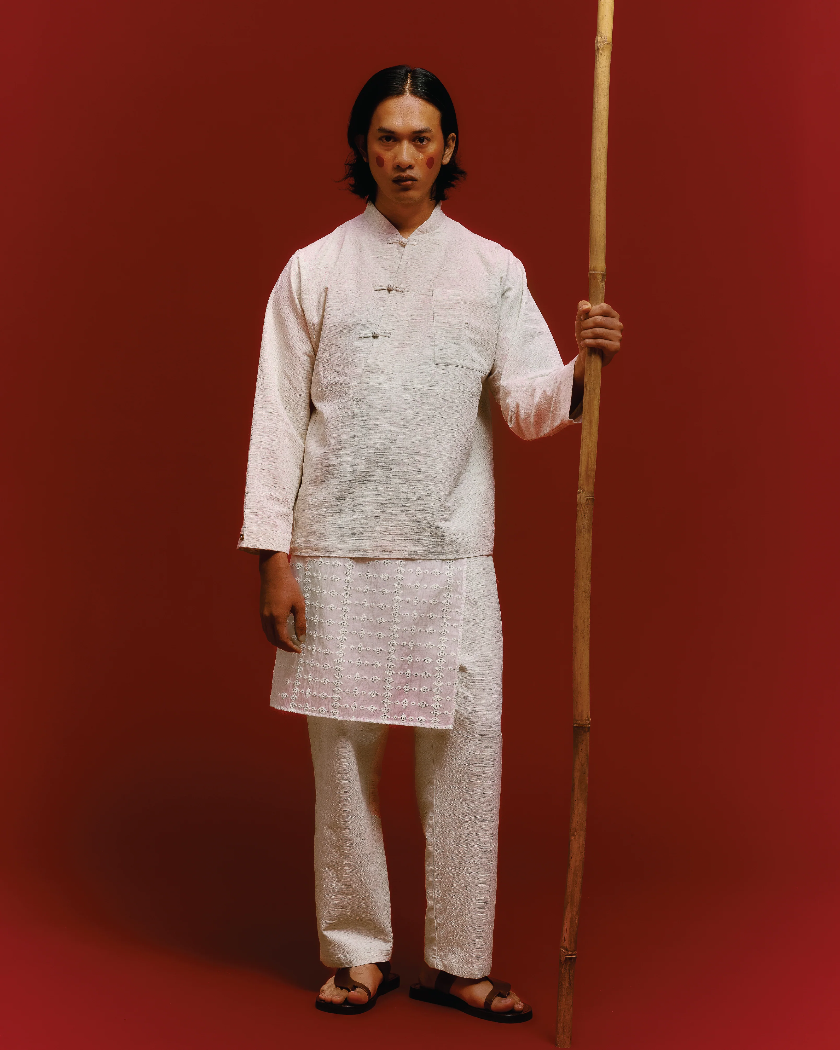 Men: Purnama Tang Suit (Sand) - Image 9