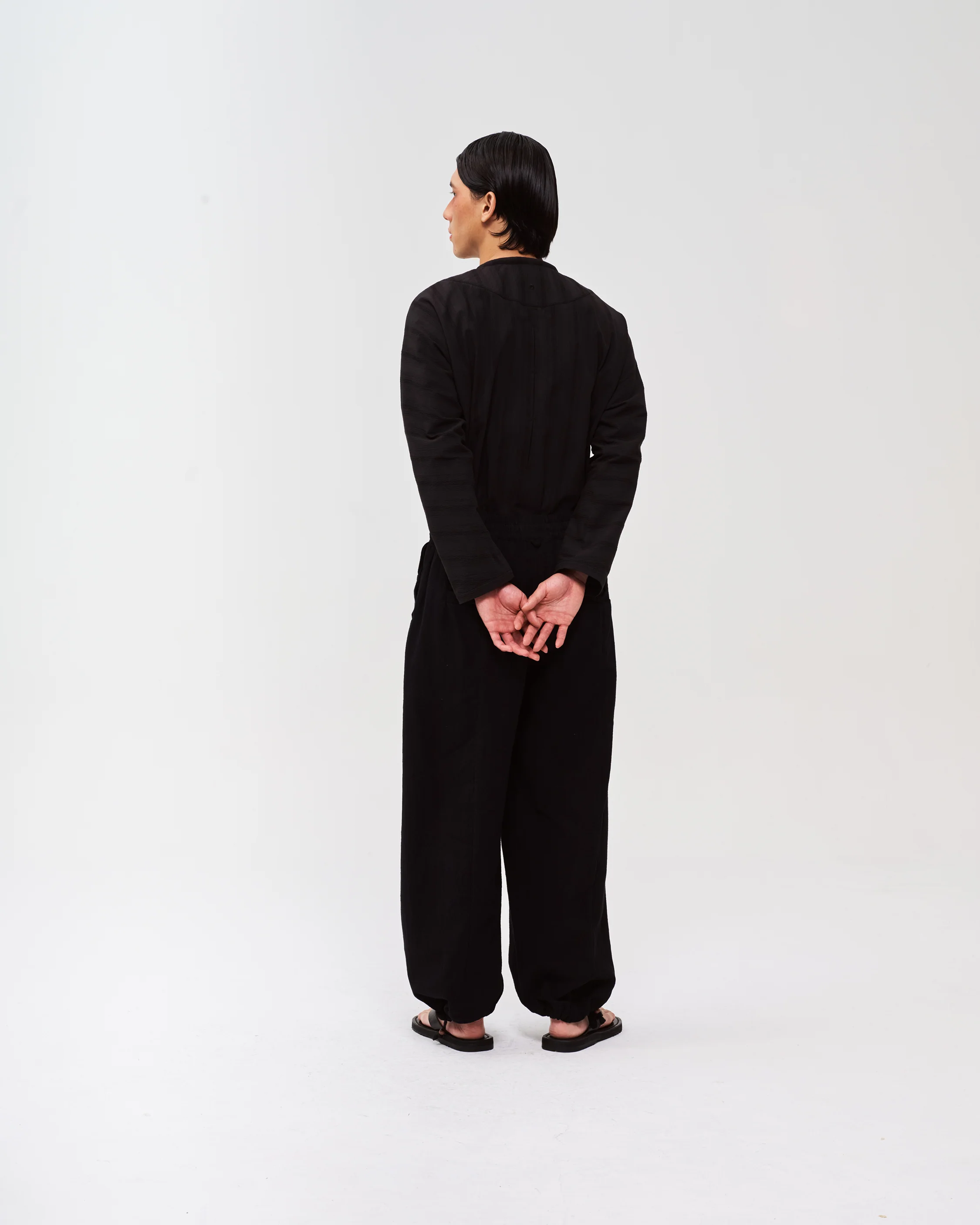 Men: Tart Wide Pants (Charcoal) - Image 10