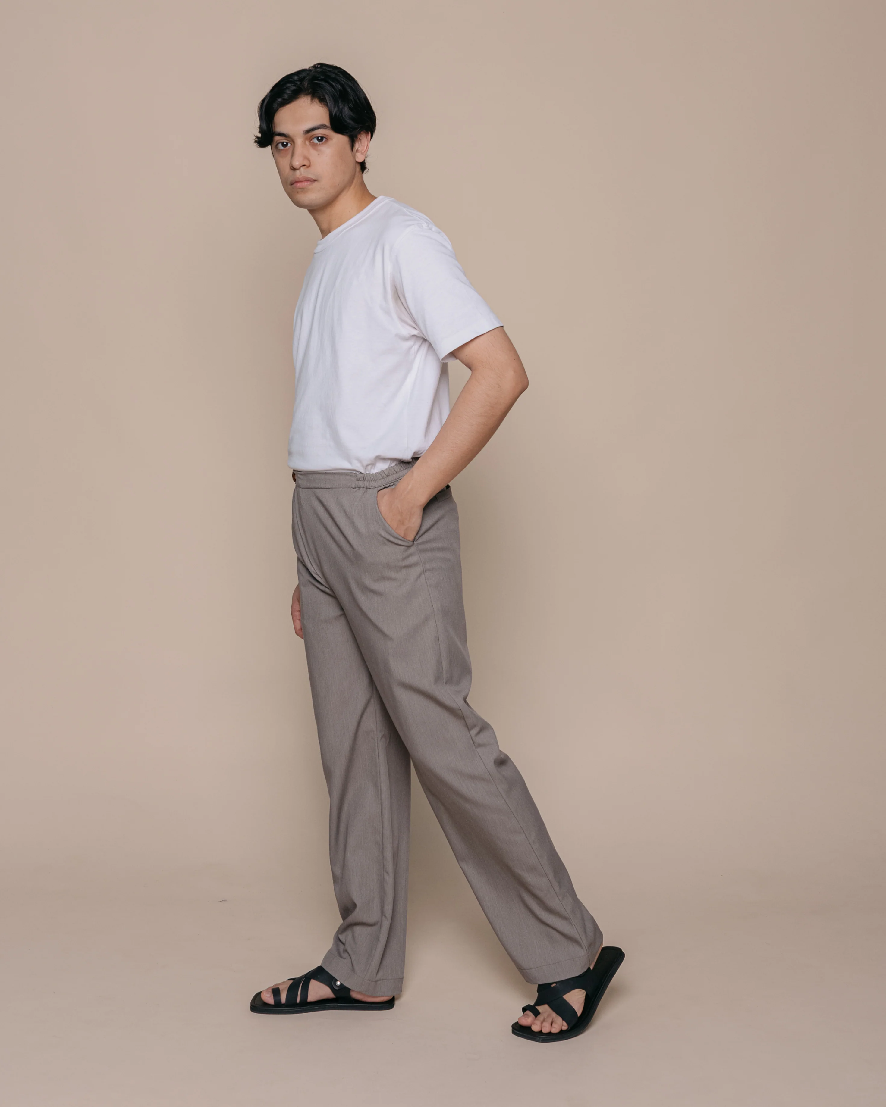 Unisex: Tenang Straight Pants (Rust) - Image 4