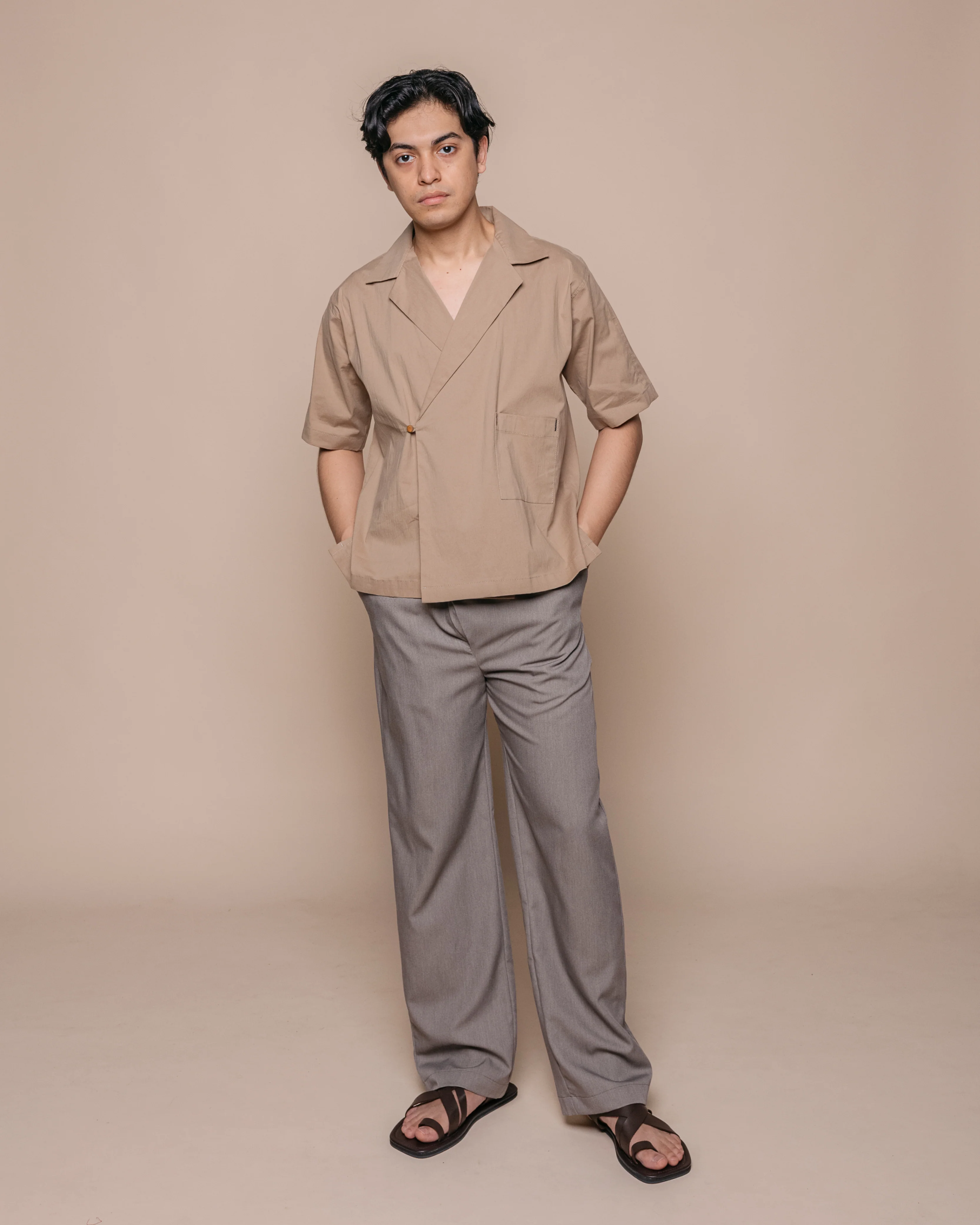 Unisex: Tenang Straight Pants (Rust) - Image 7