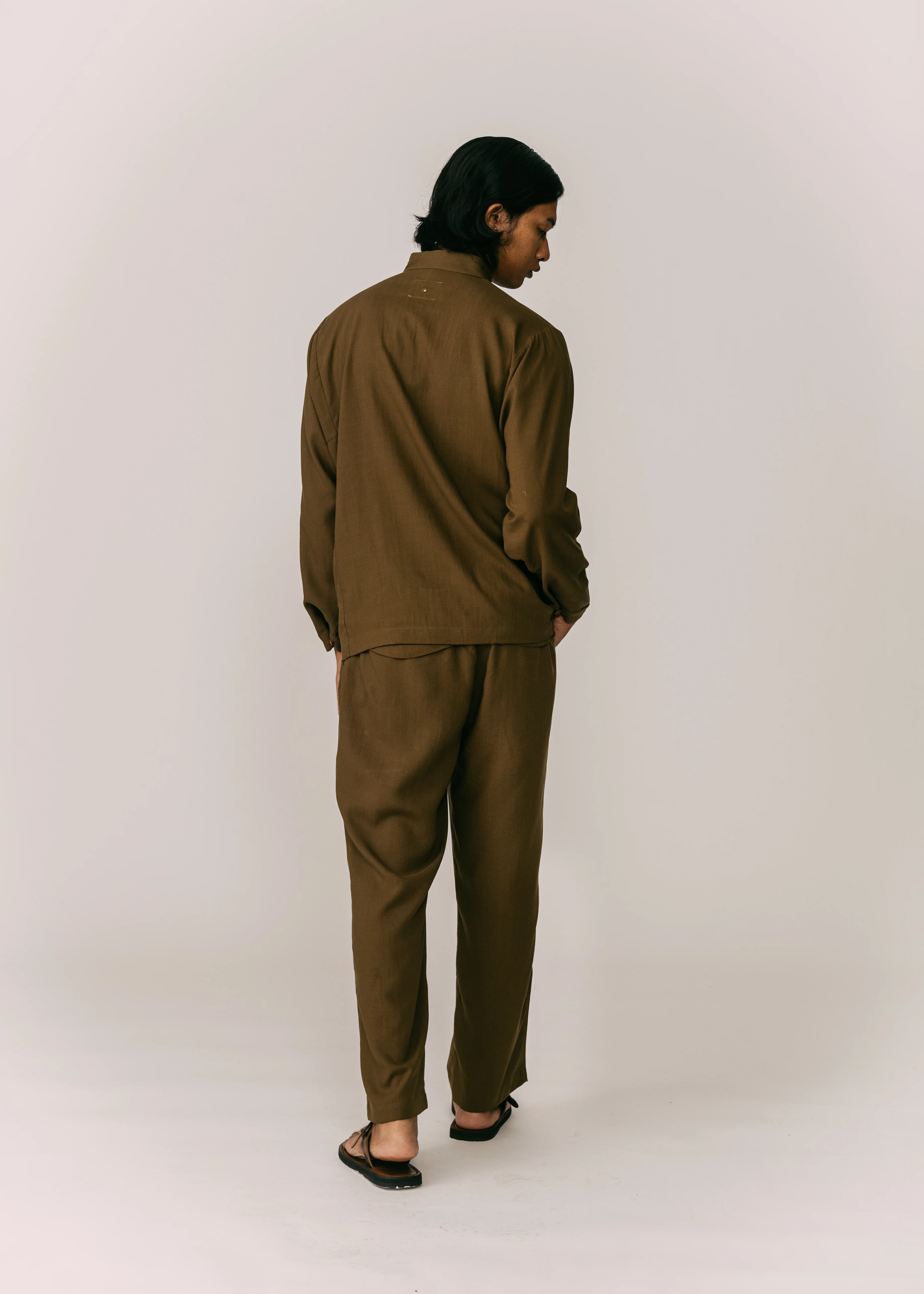 Men: Terus Baju Melayu (Olive) - Image 6