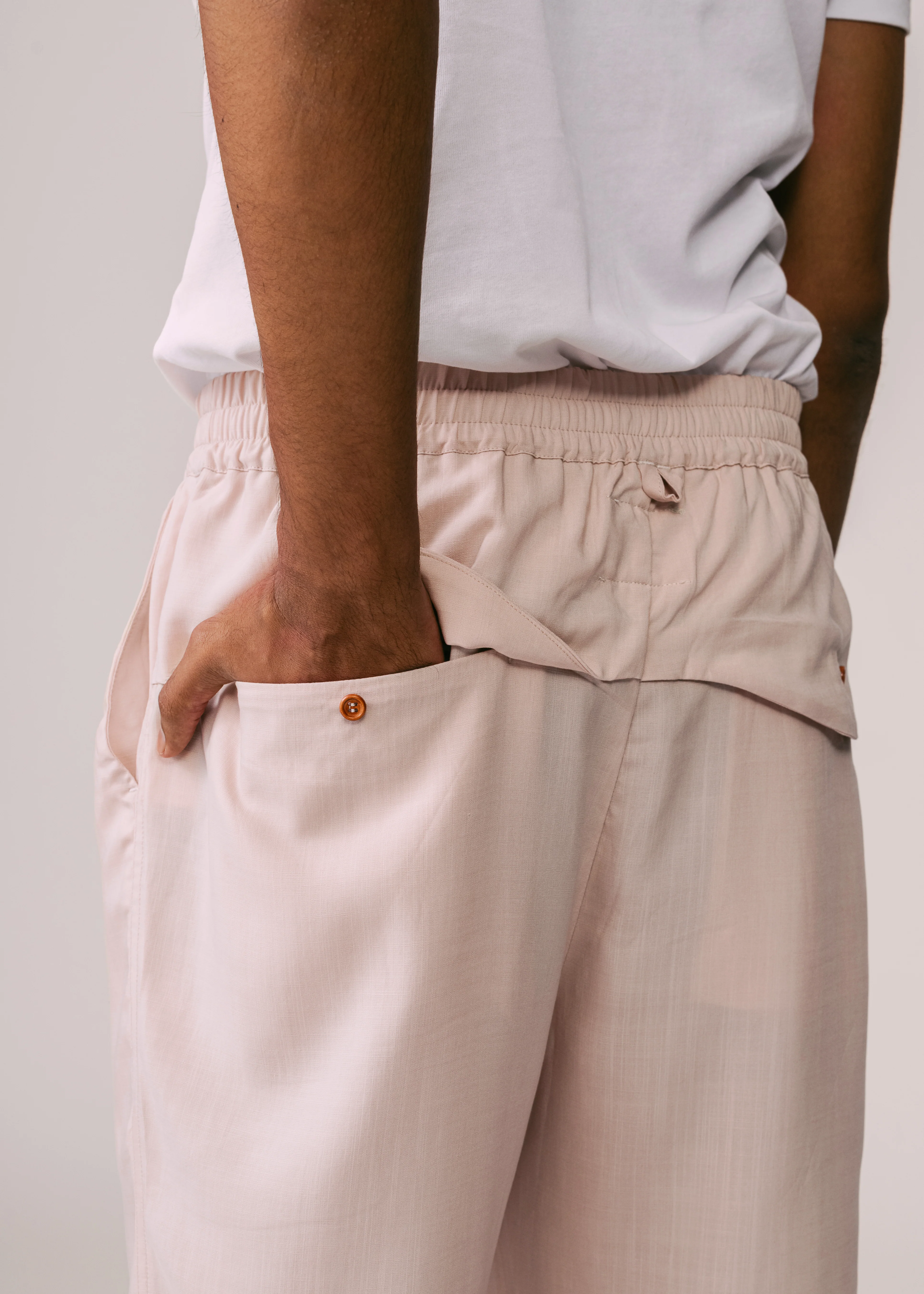 Men: Terus Straight Pants (Blush) - Image 6
