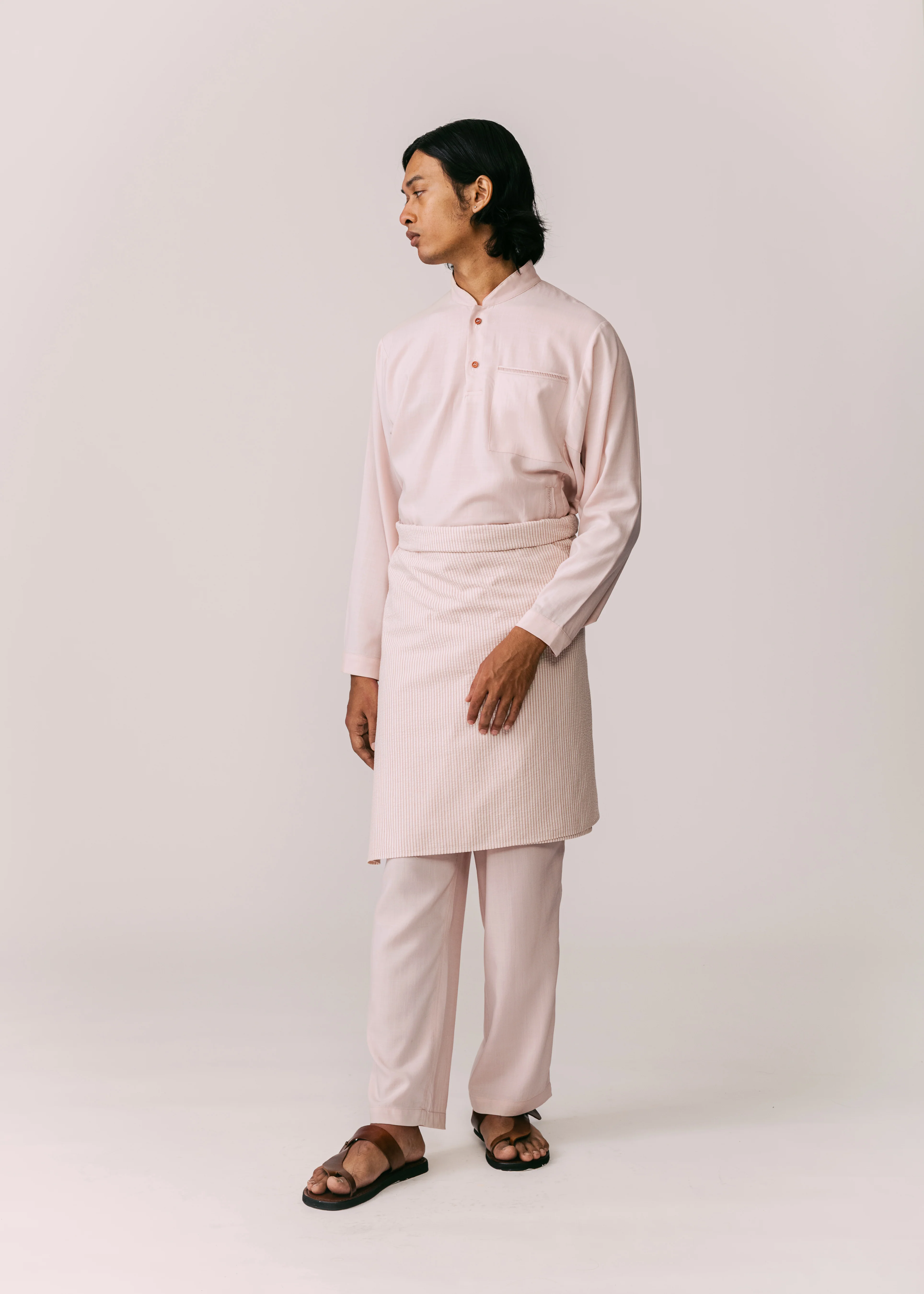Men: Terus Straight Pants (Blush) - Image 7