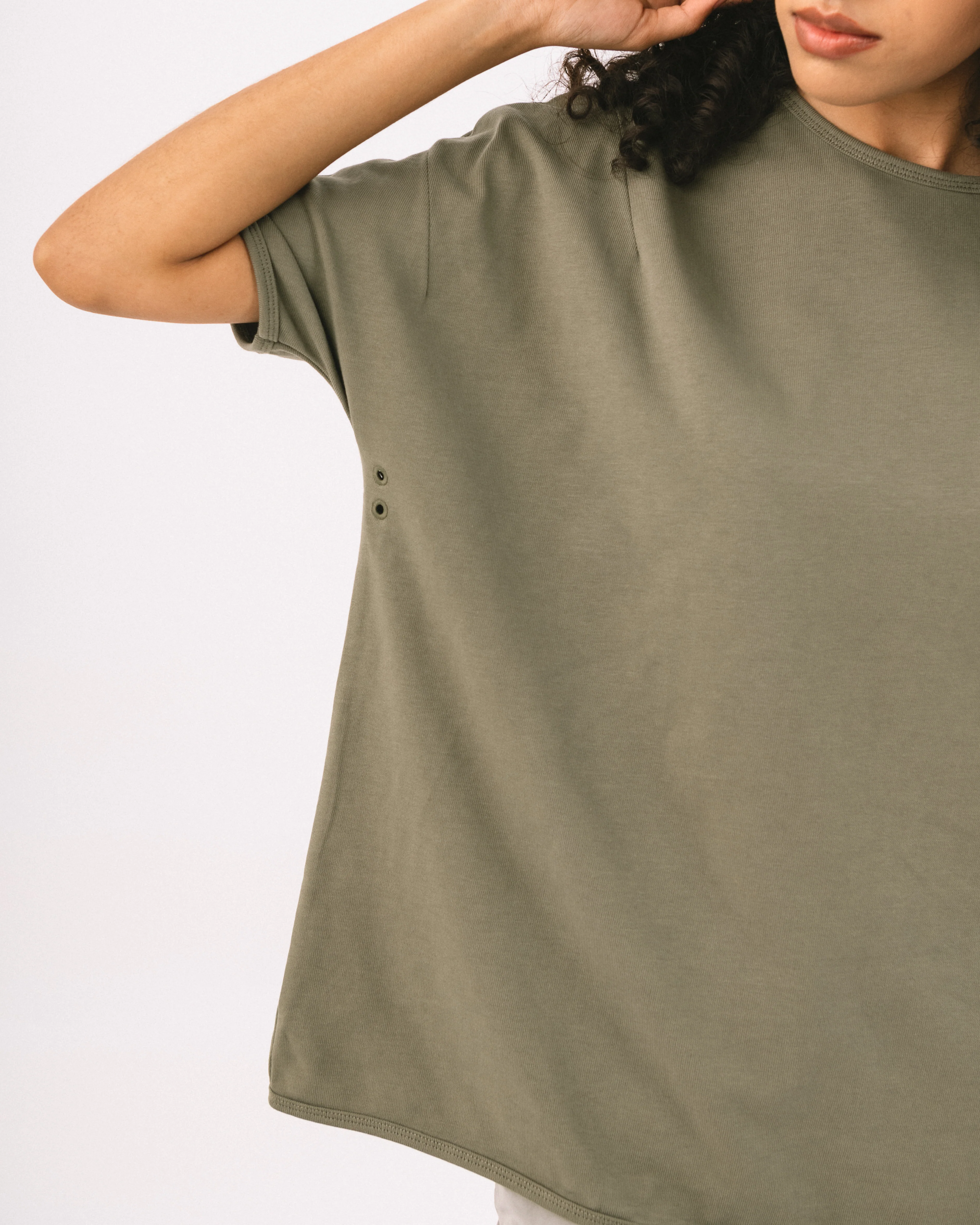 Unisex: Olive T (Short Sleeve) - Image 3