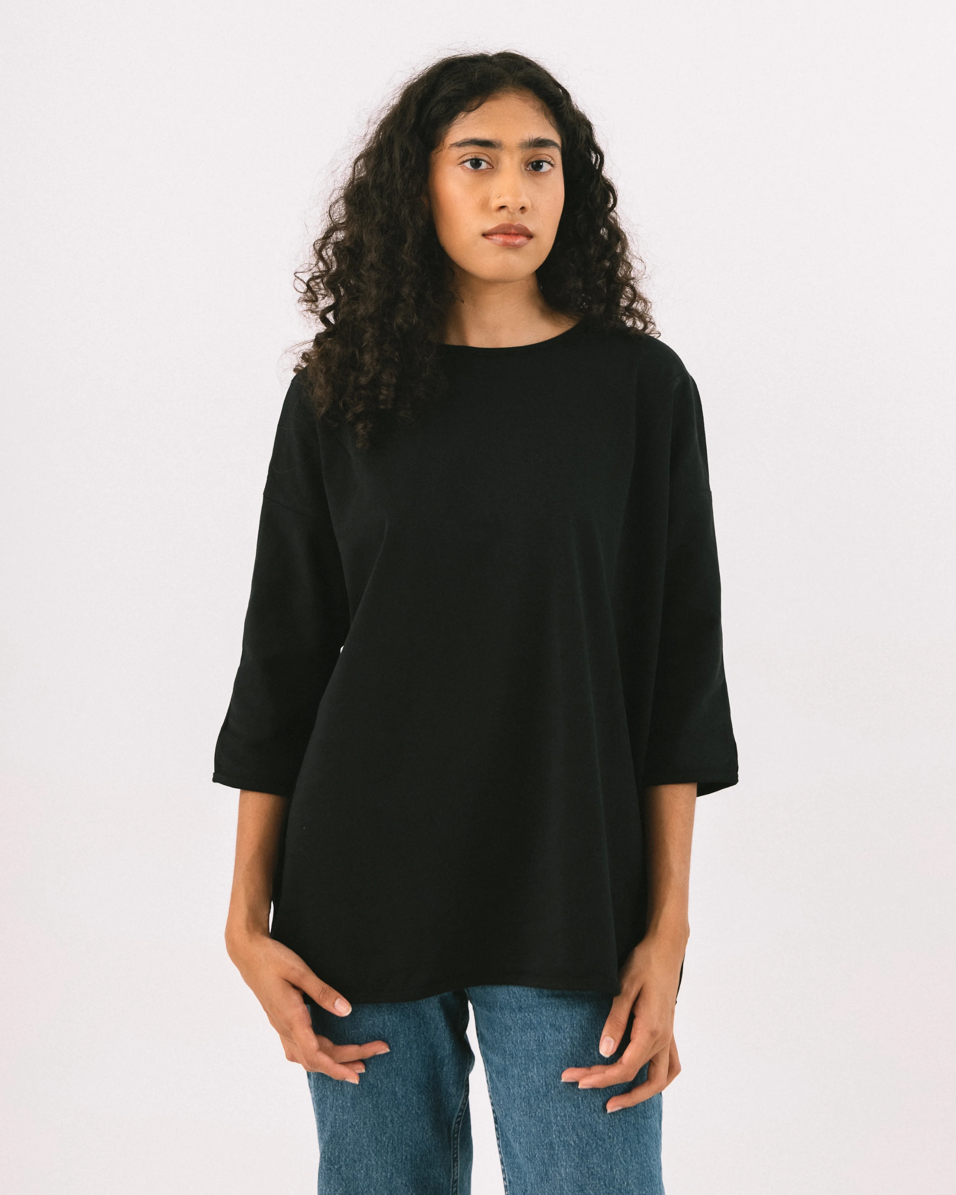 Unisex: Black T (Long Sleeve) - Image 4