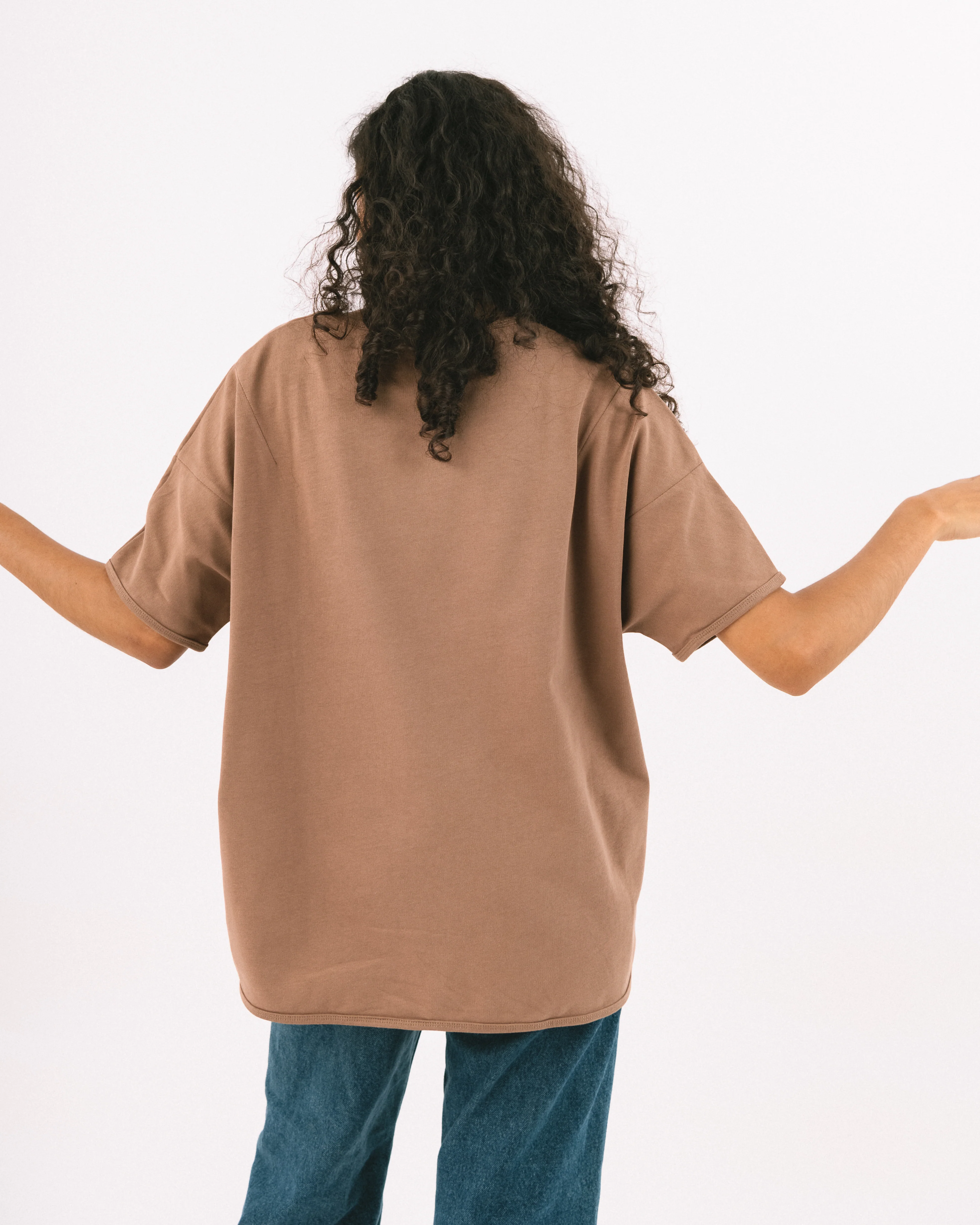 Unisex: Brown T (Short Sleeve) - Image 7