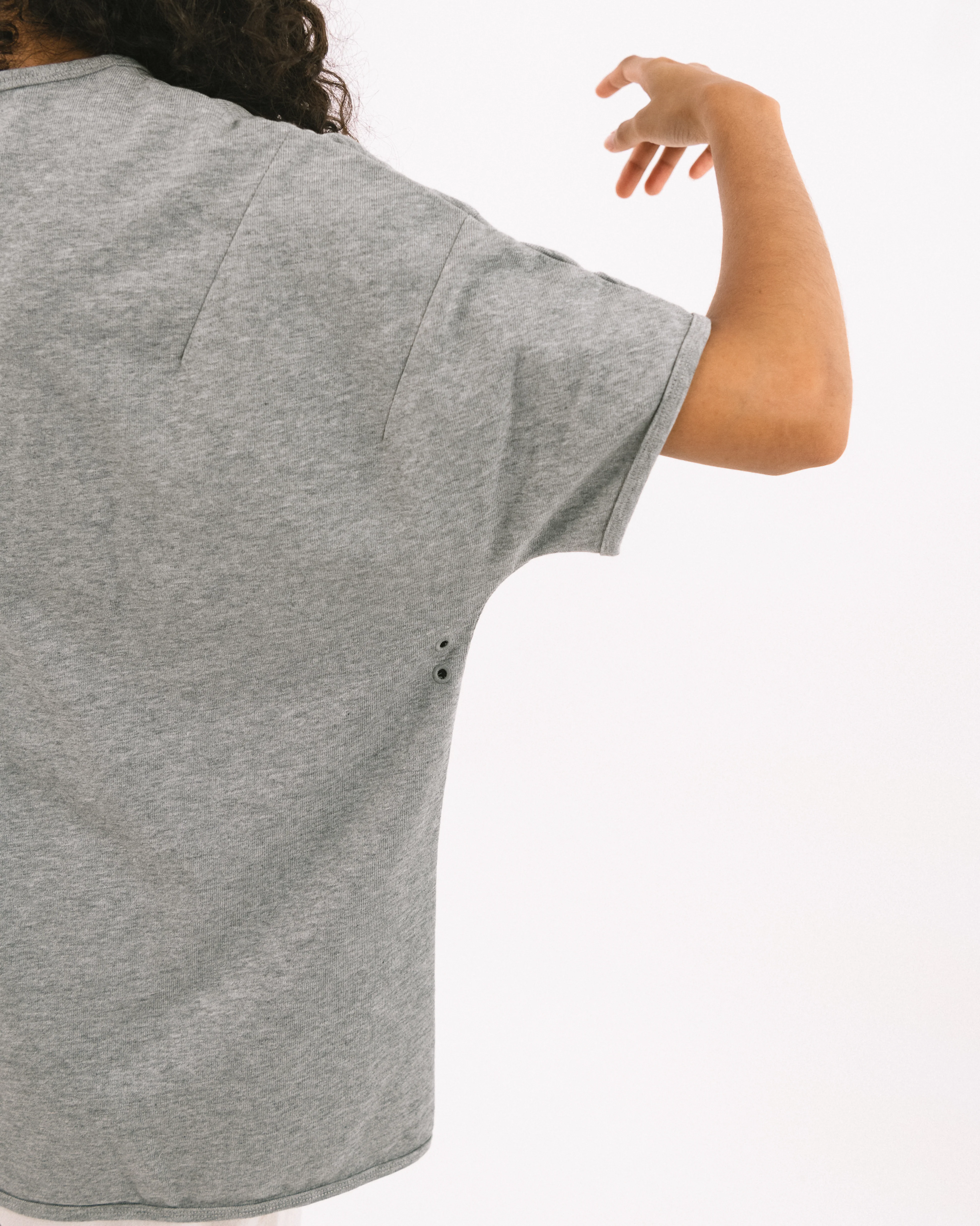 Unisex: Grey T (Short Sleeve) - Image 3