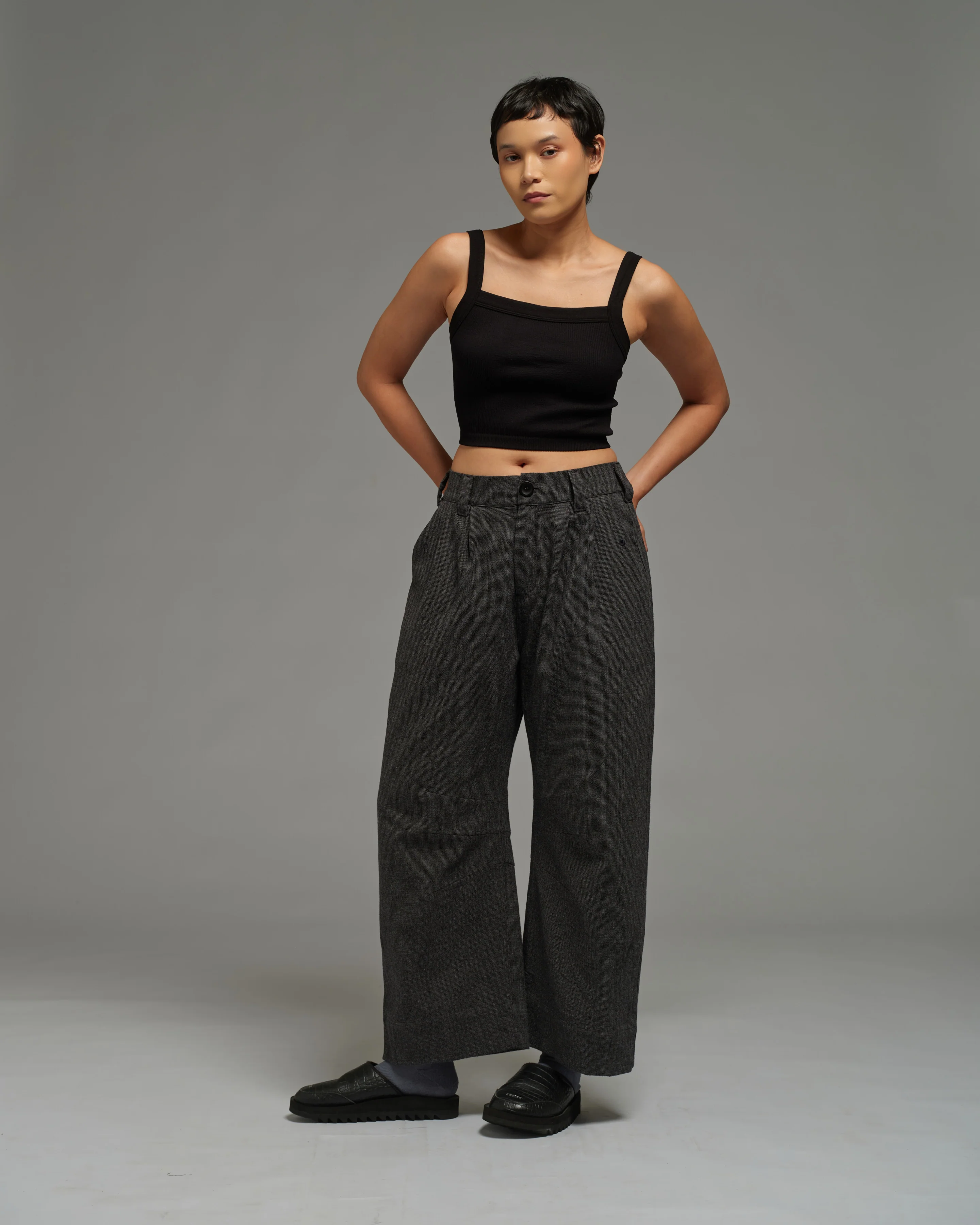 Unisex: Horseshoe Pants (Black) - Image 4