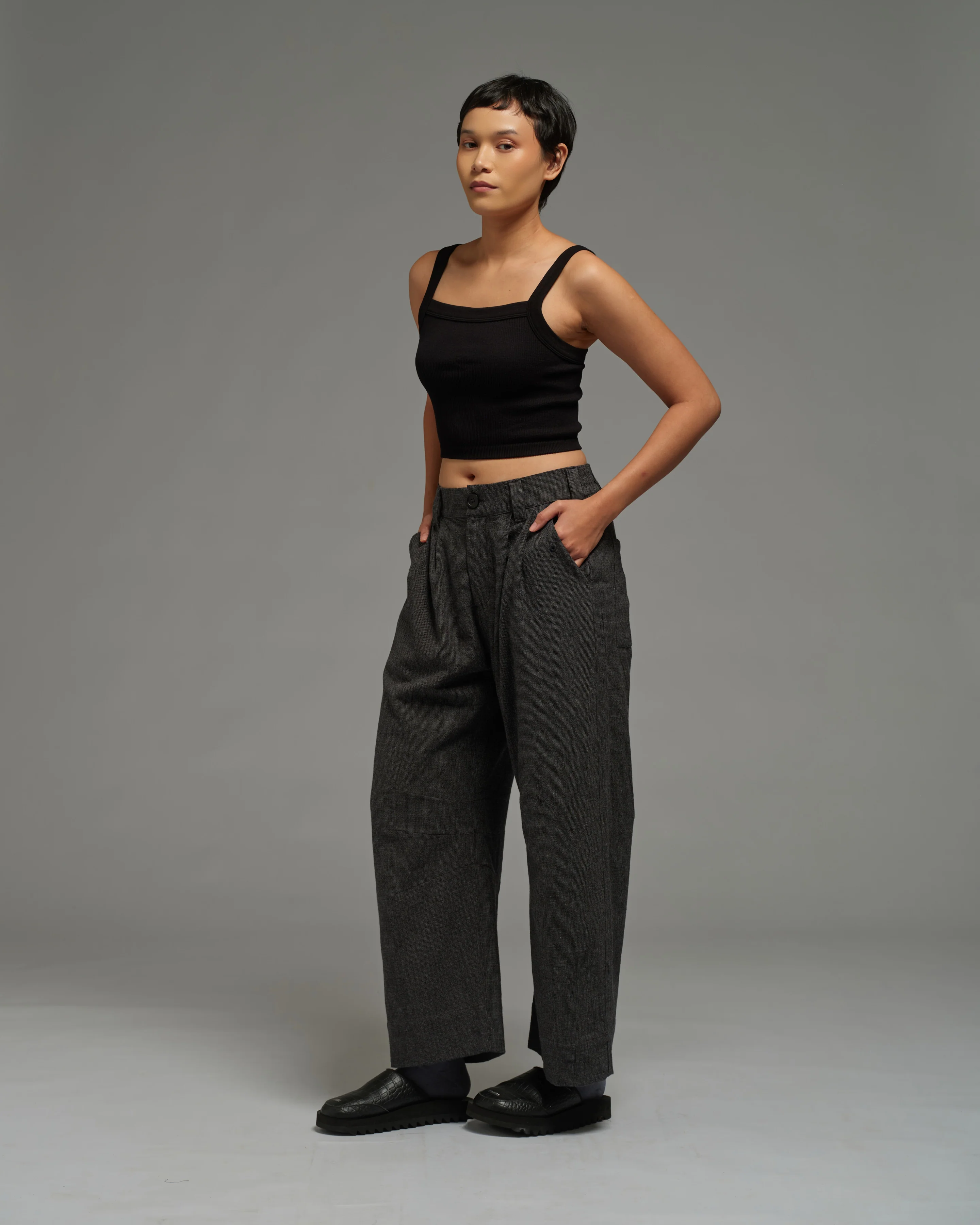 Unisex: Horseshoe Pants (Black) - Image 5