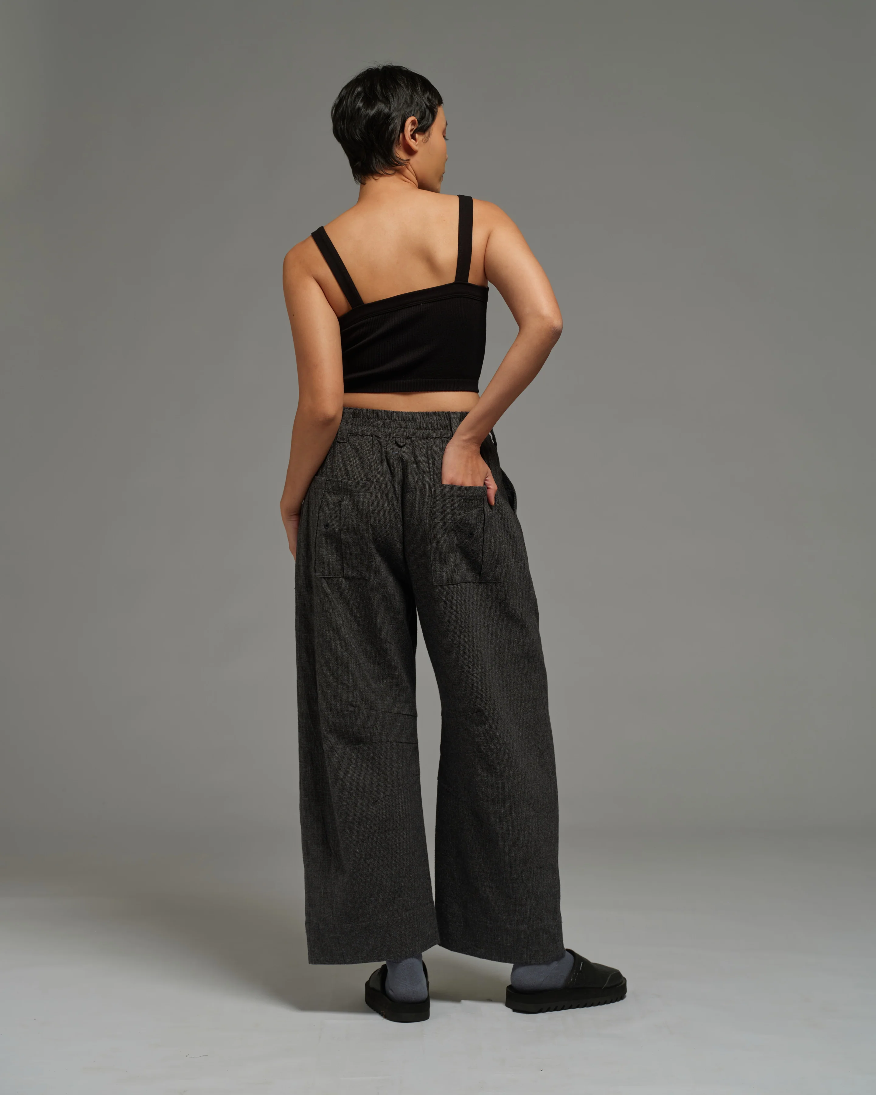 Unisex: Horseshoe Pants (Black) - Image 9