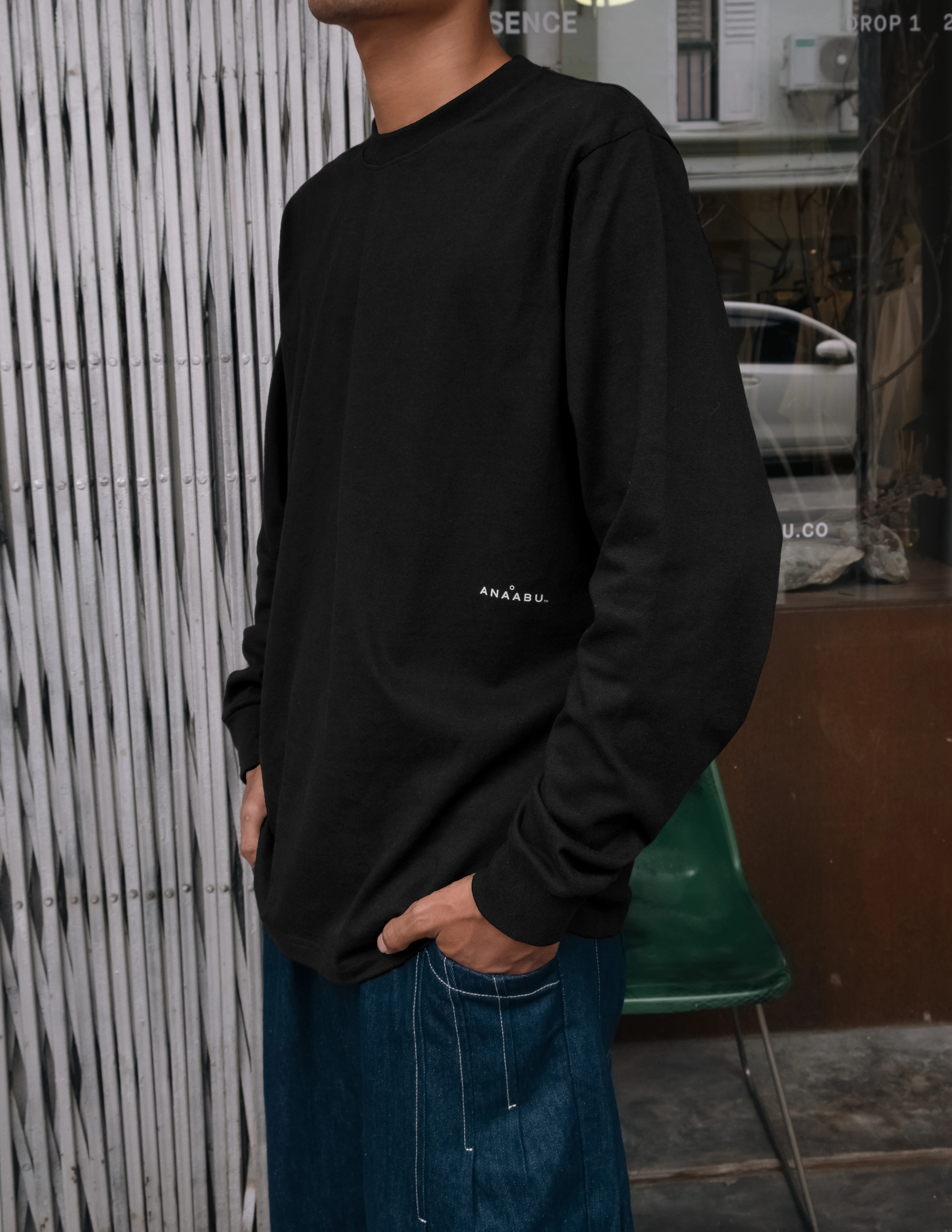 Unisex: KEDAI FIZIKAL BLACK T JB (Long Sleeve) - Image 3