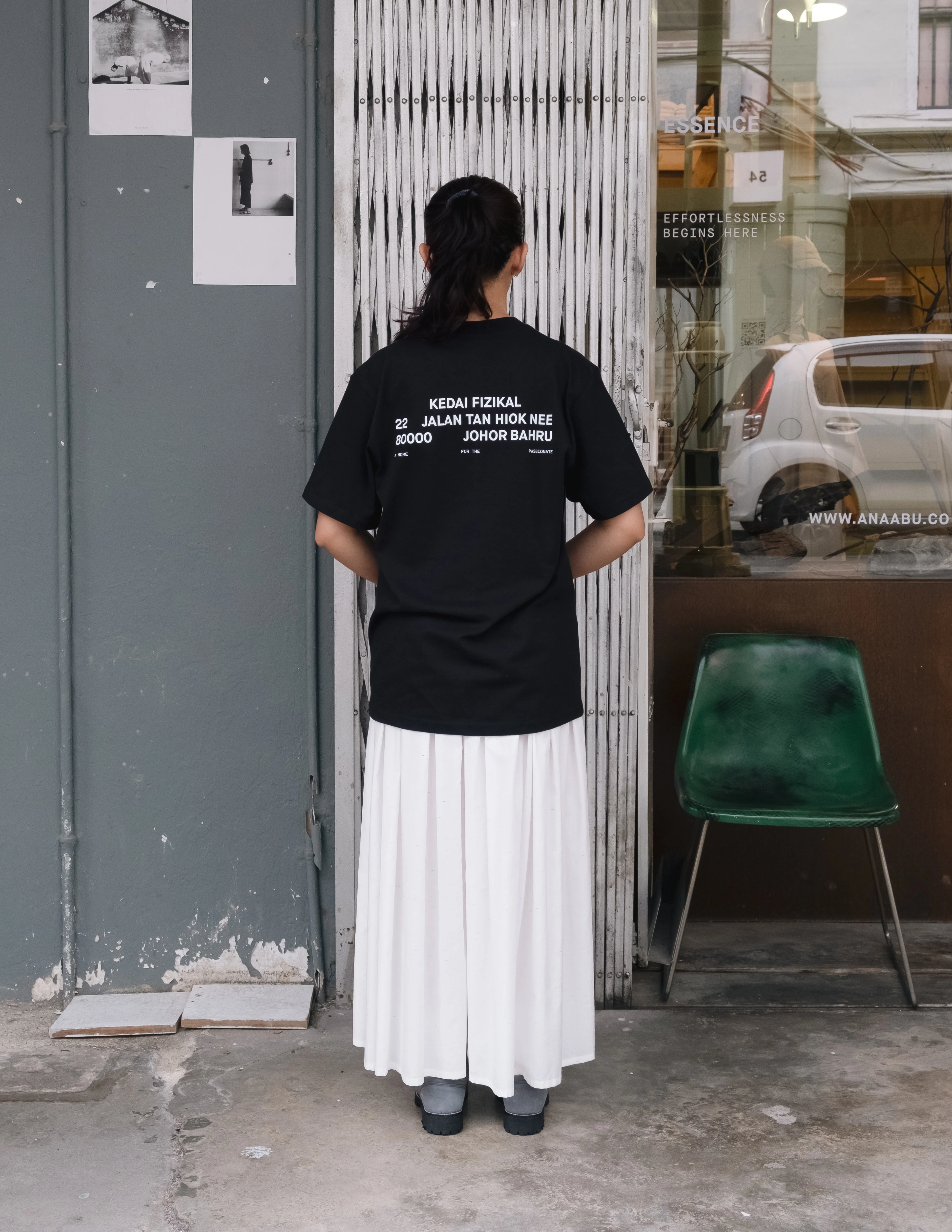 Unisex: KEDAI FIZIKAL BLACK T JB (Short Sleeve) - Image 4