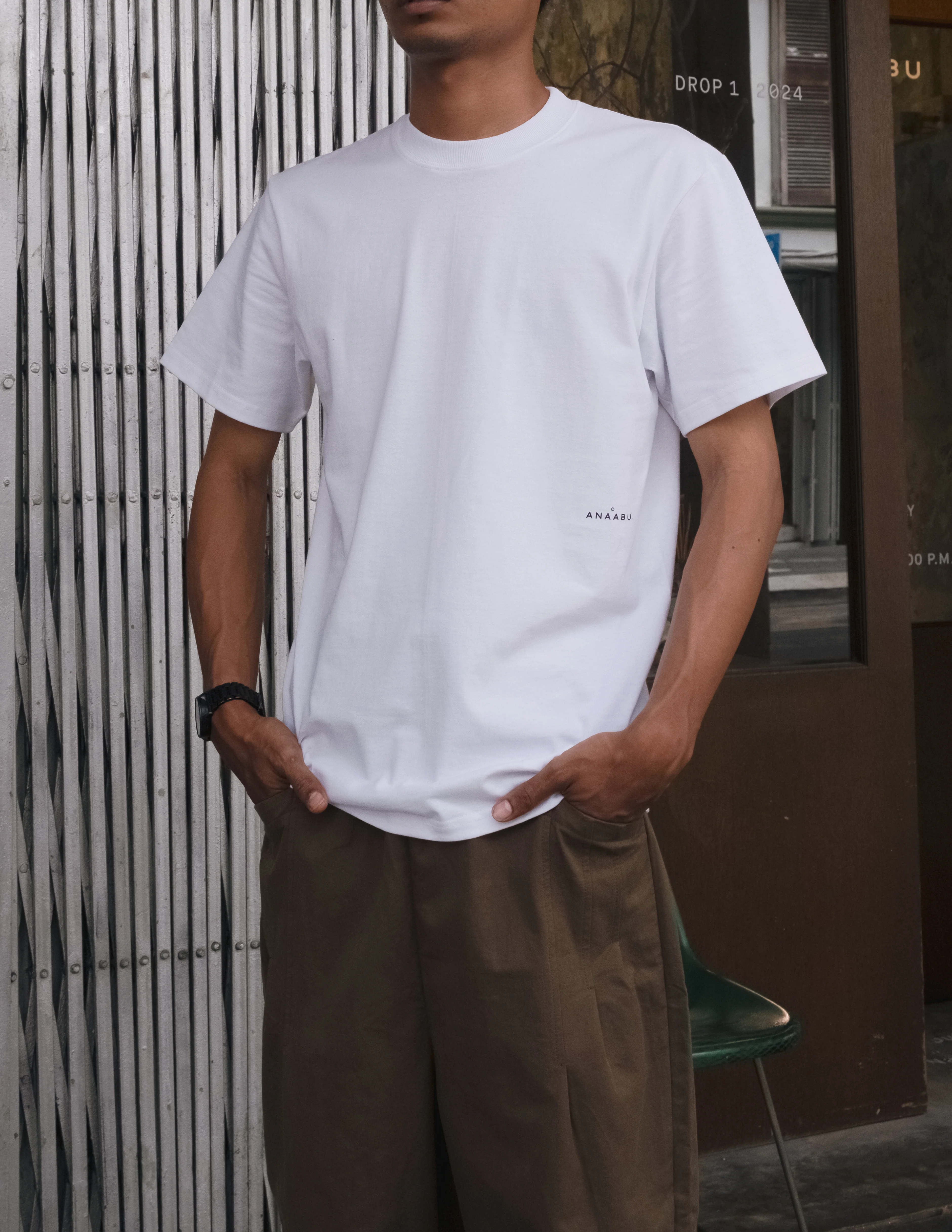 Unisex: KEDAI FIZIKAL WHITE T JB (Short Sleeve) - Image 4