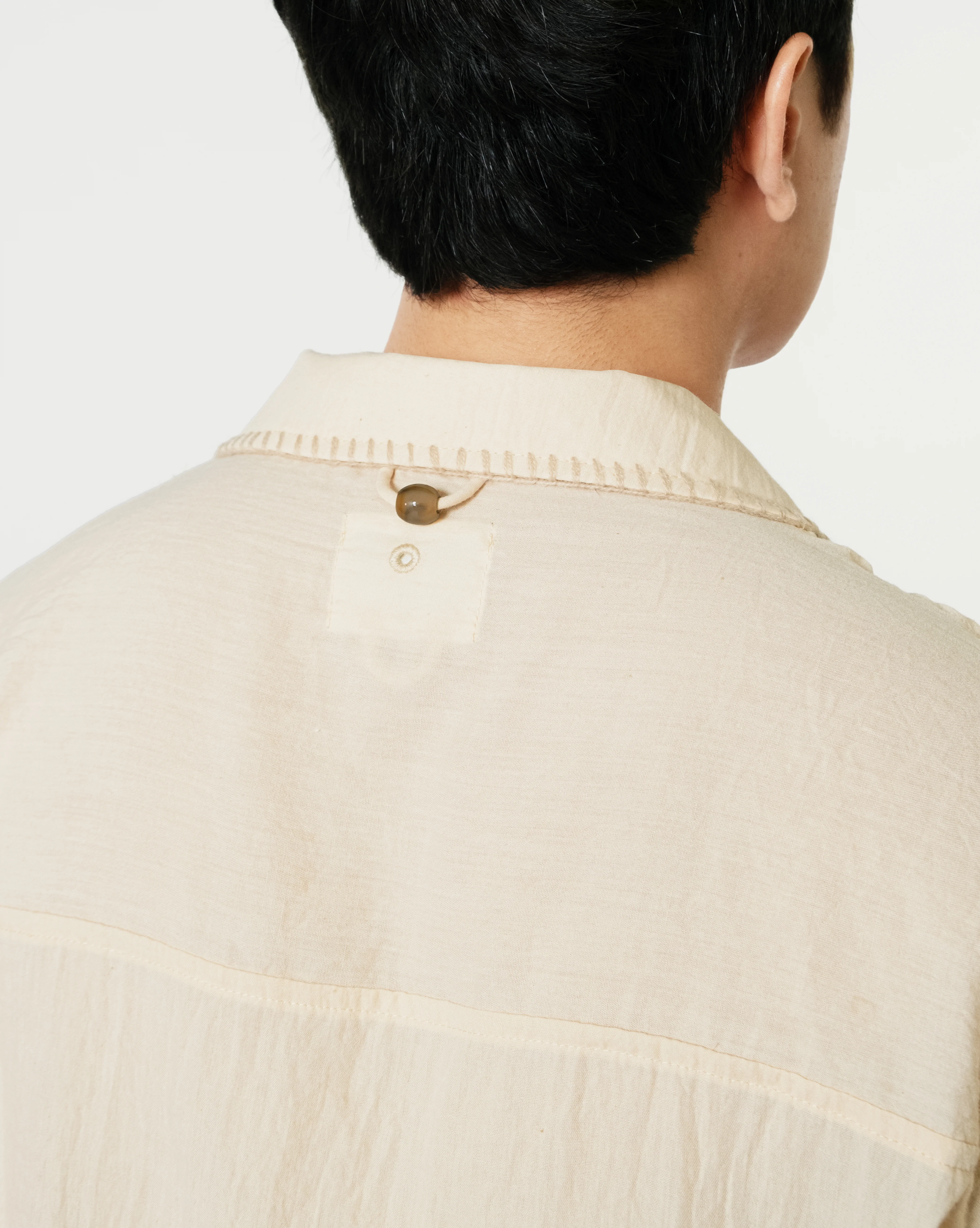 Unisex: Present Blanket Shirt (Beige) - Image 8