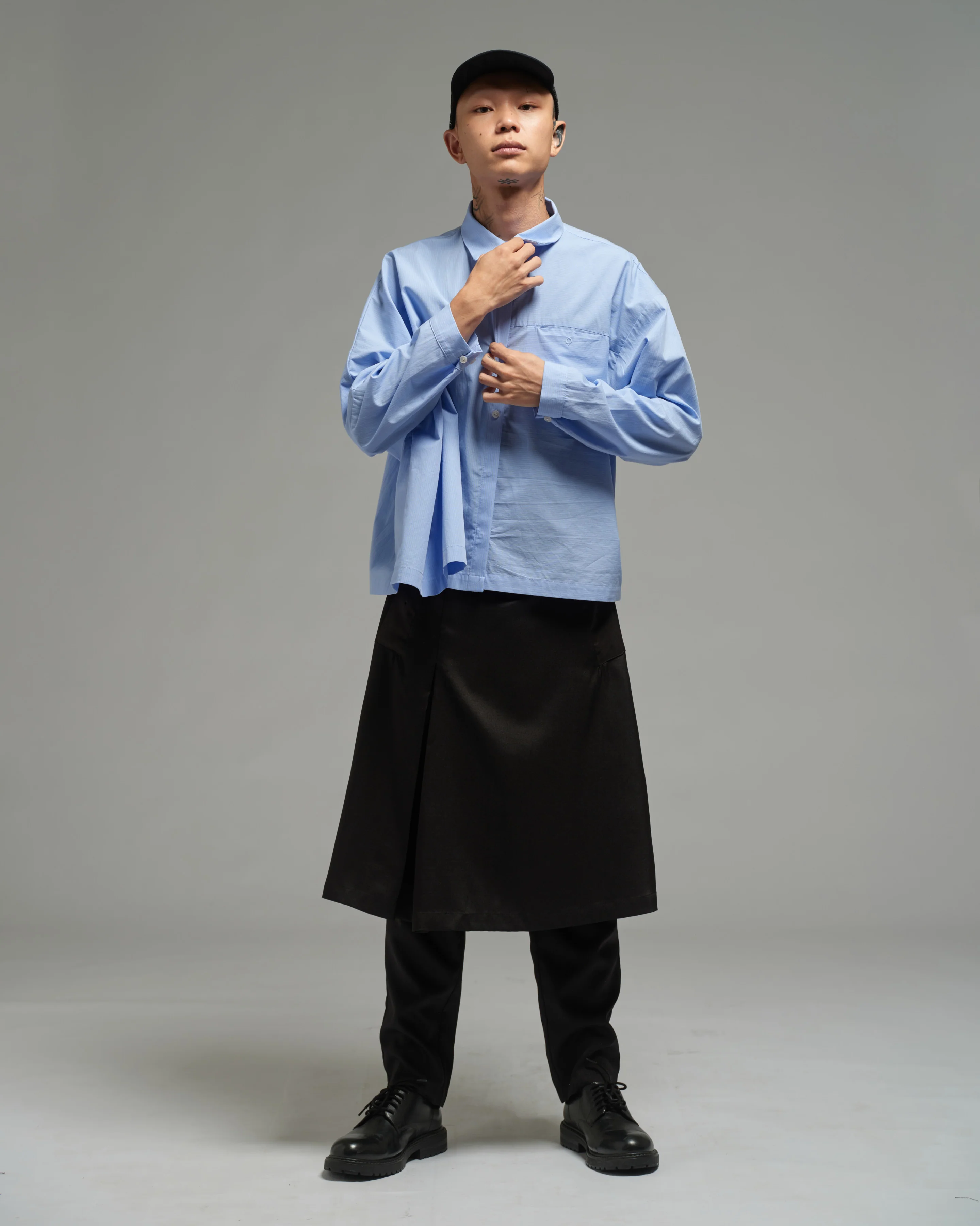 Unisex: Skirt Pants (Black)