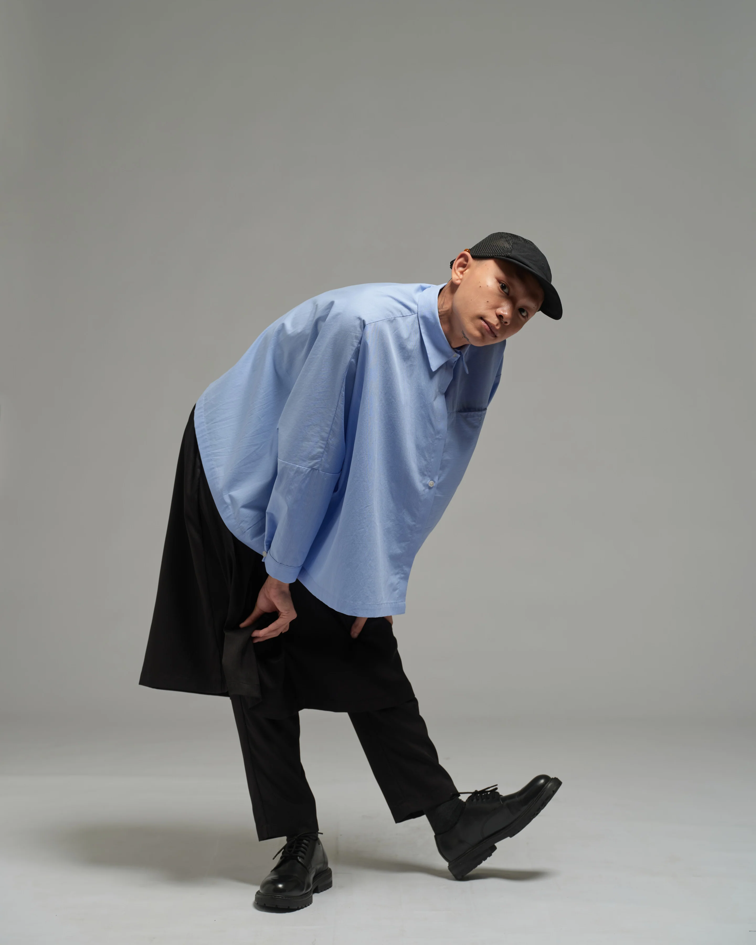 Unisex: Skirt Pants (Black) - Image 8