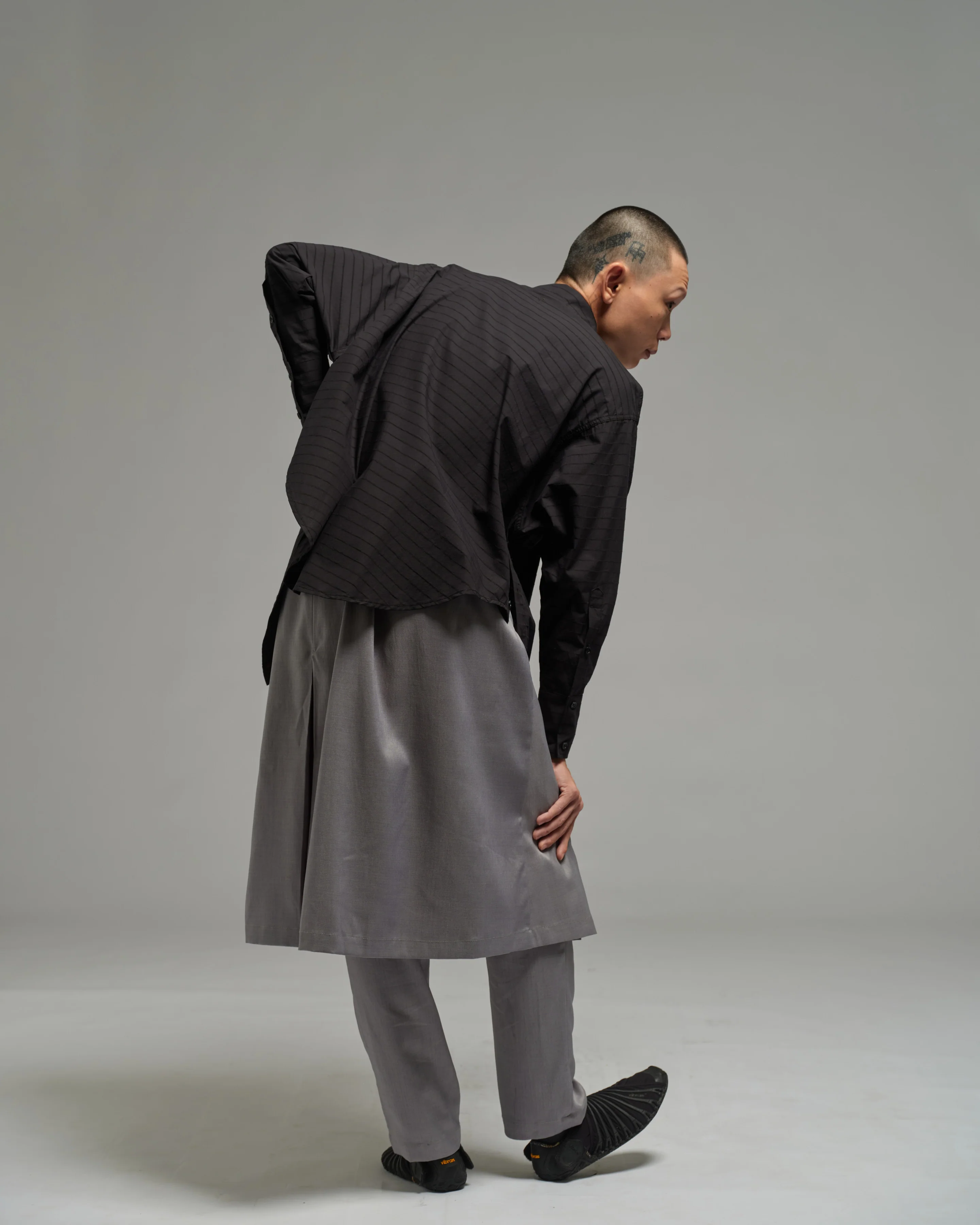 Unisex: Skirt Pants (Grey) - Image 6