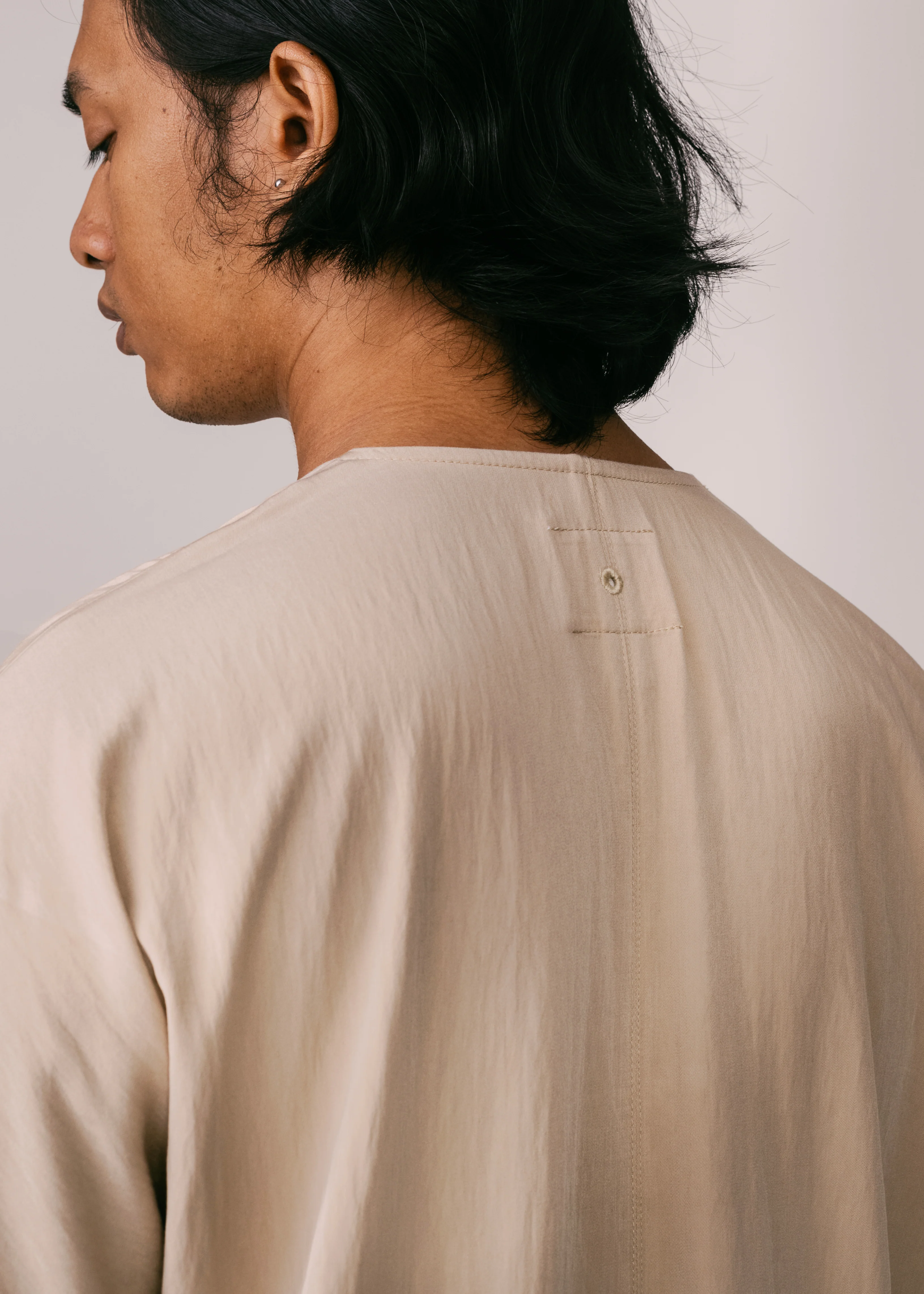 Unisex: Tahan Kurta Top (Beige) - Image 6