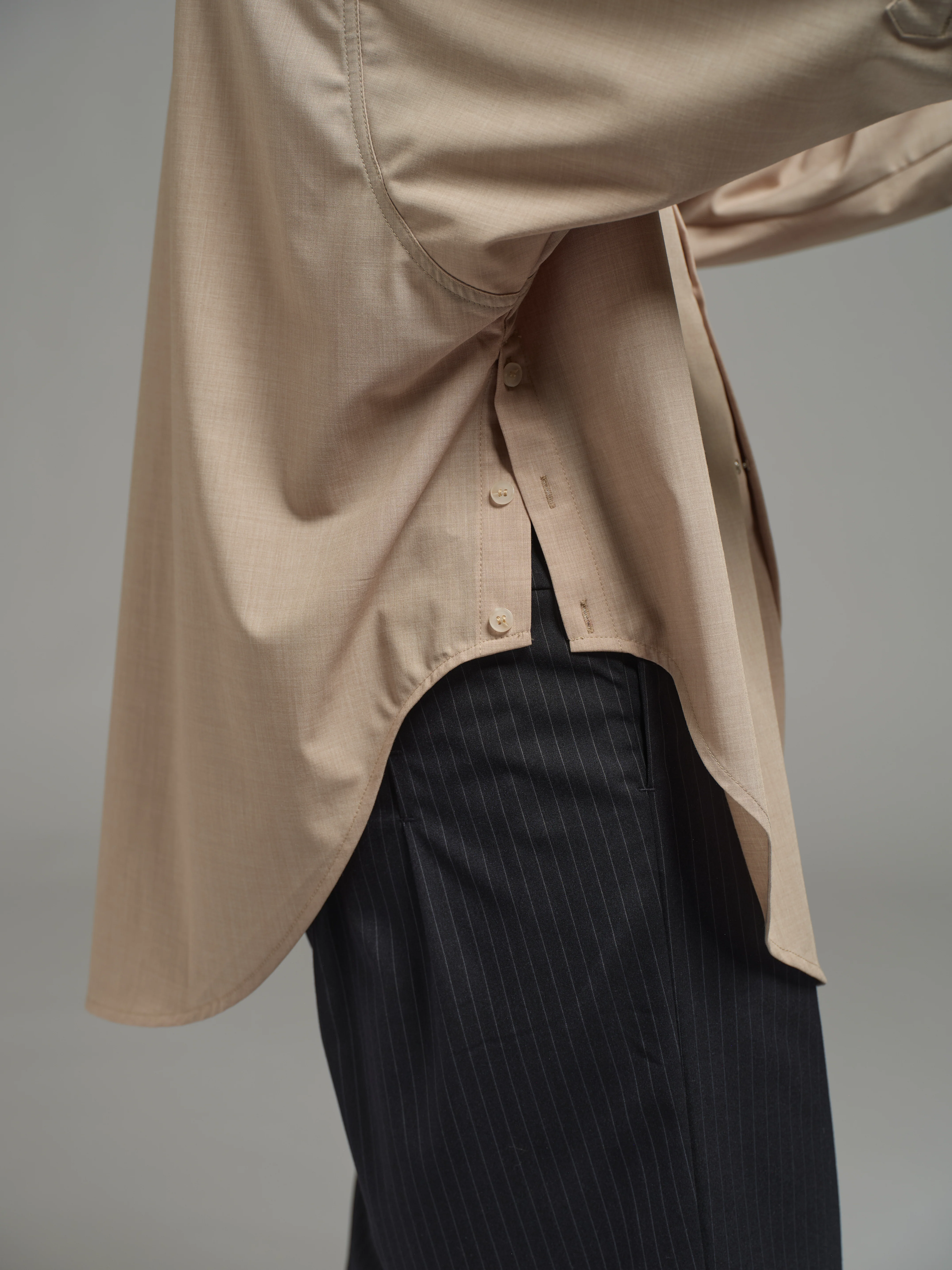 Unisex: The Batwing Shirt (Taupe) - Image 5