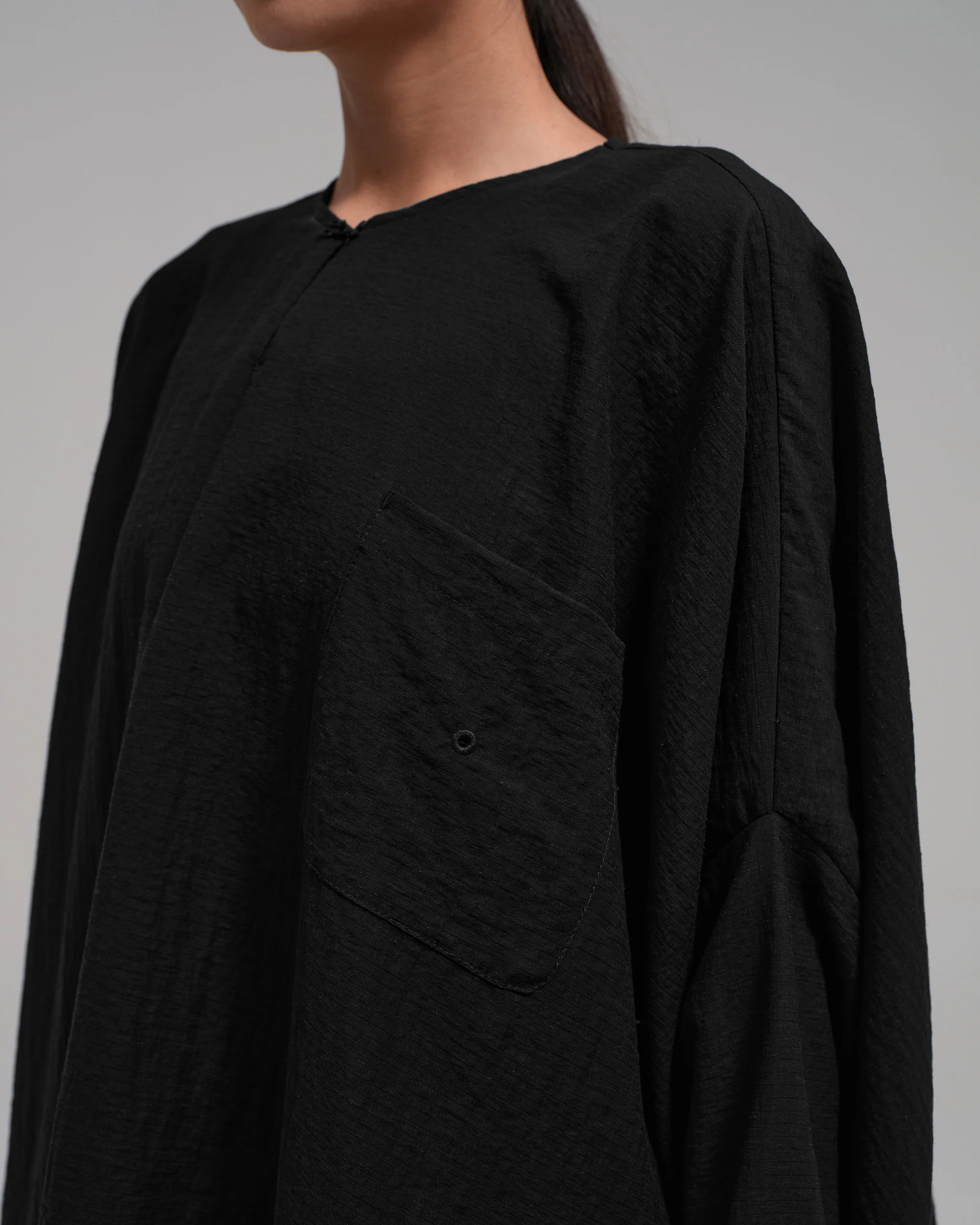 Unisex: The Batwing Top (Black) - Image 6