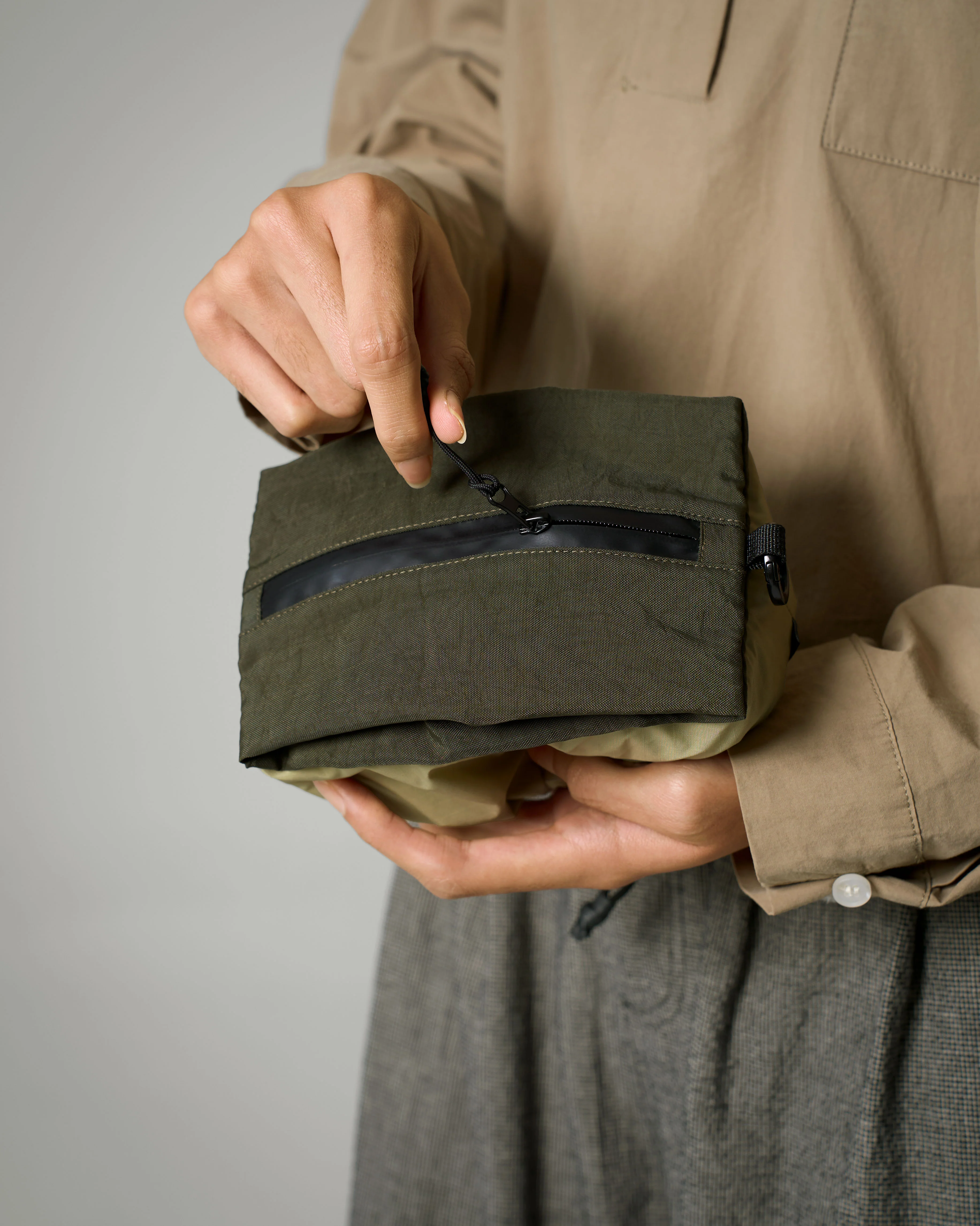 Unisex: The Grab Pouch (Olive) - Image 11