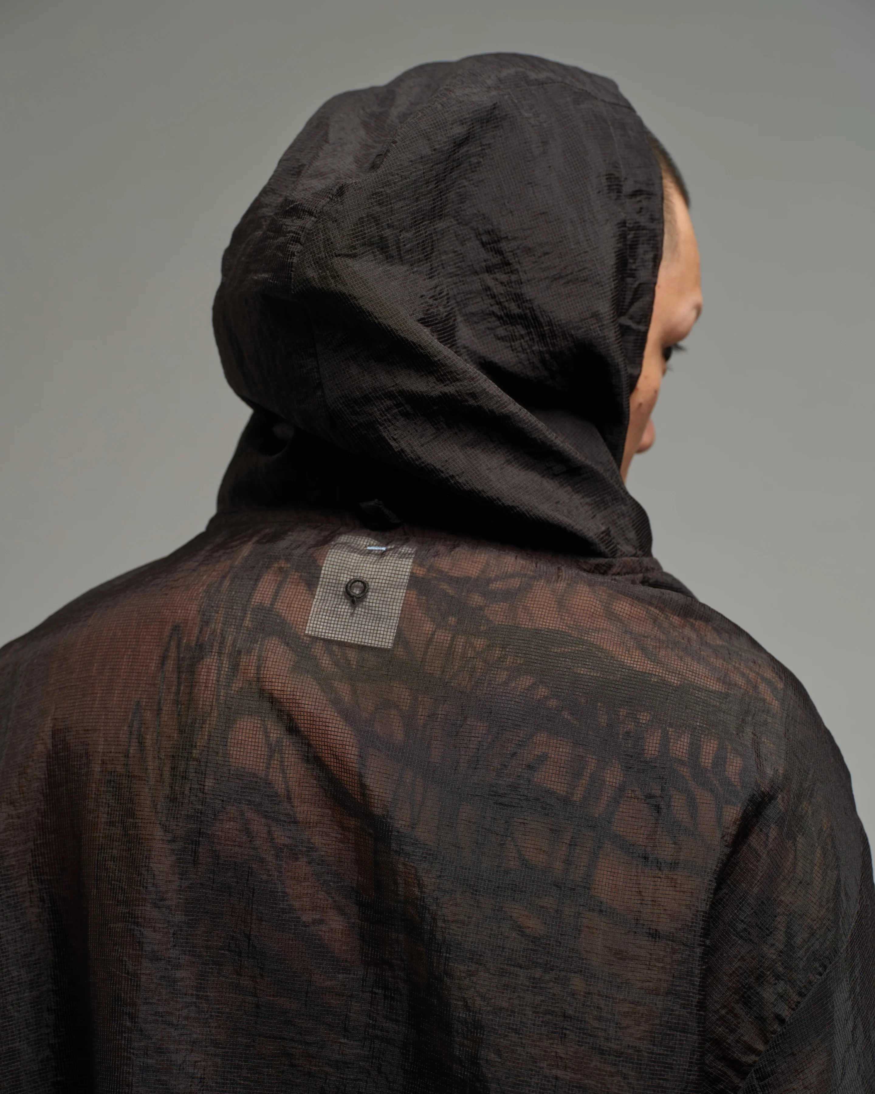 Unisex: The Hooded Jacket (Black) - Image 9