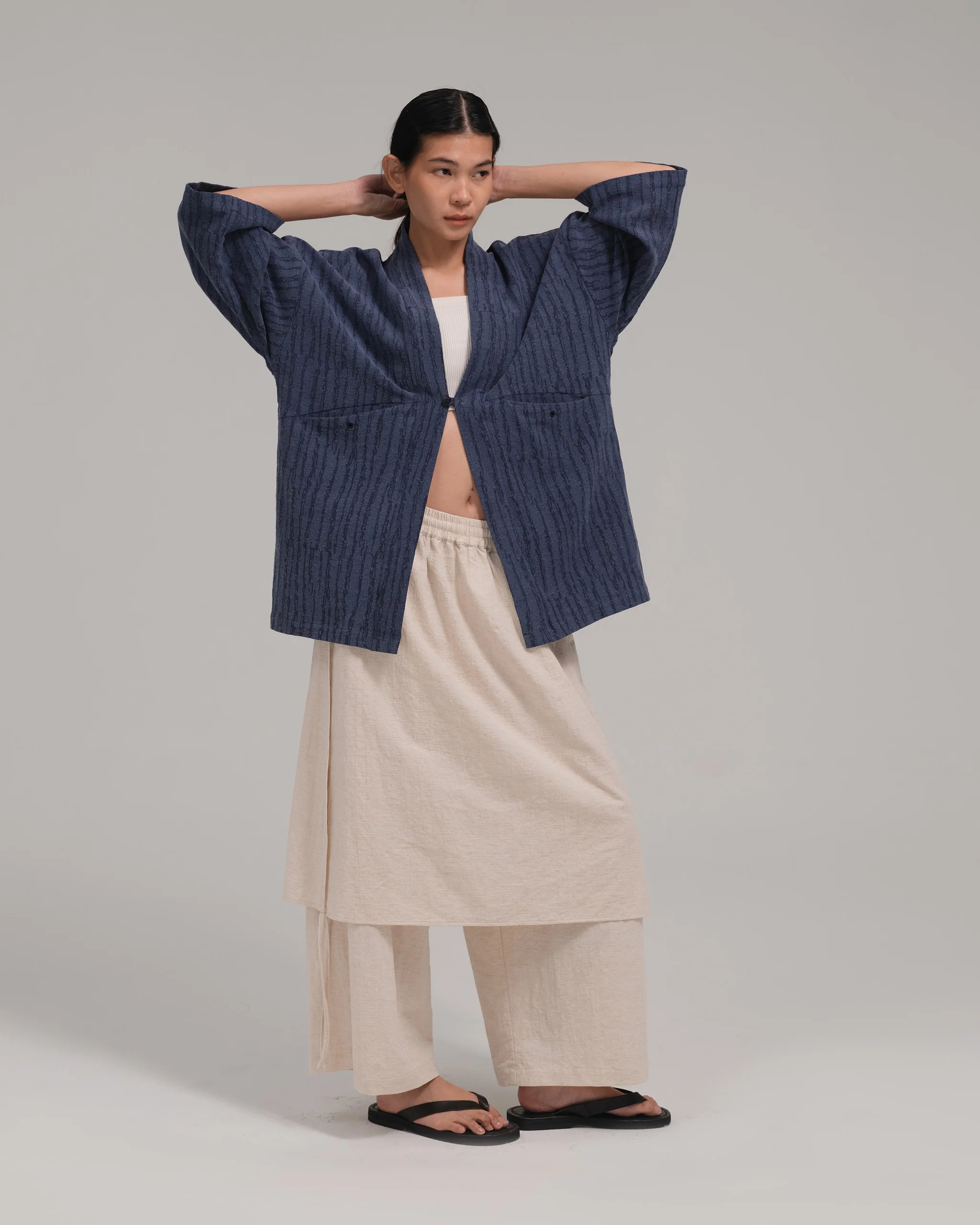 Unisex: The Kimono (Blue) - Image 9
