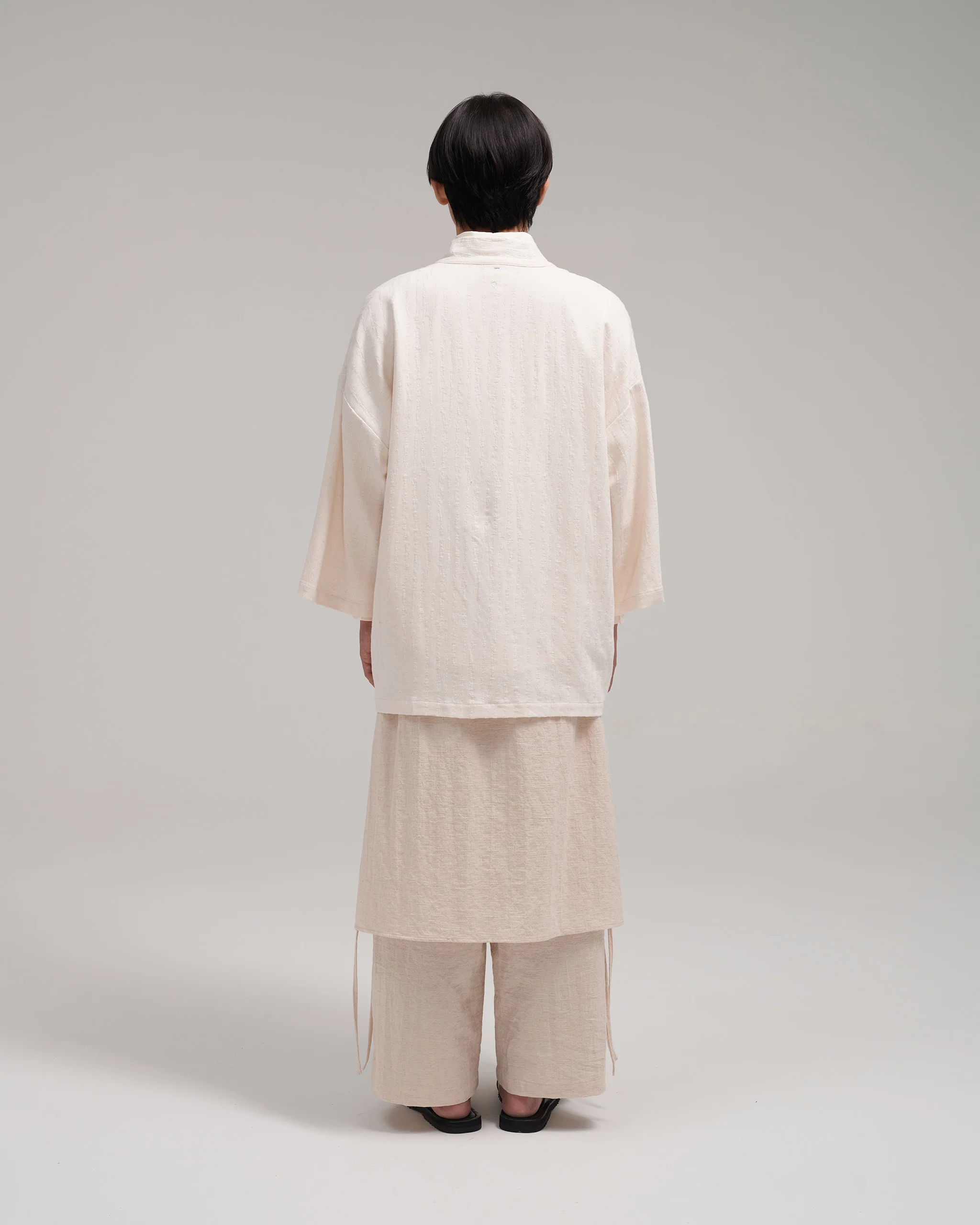 Unisex: The Kimono (Eggshell White) - Image 5