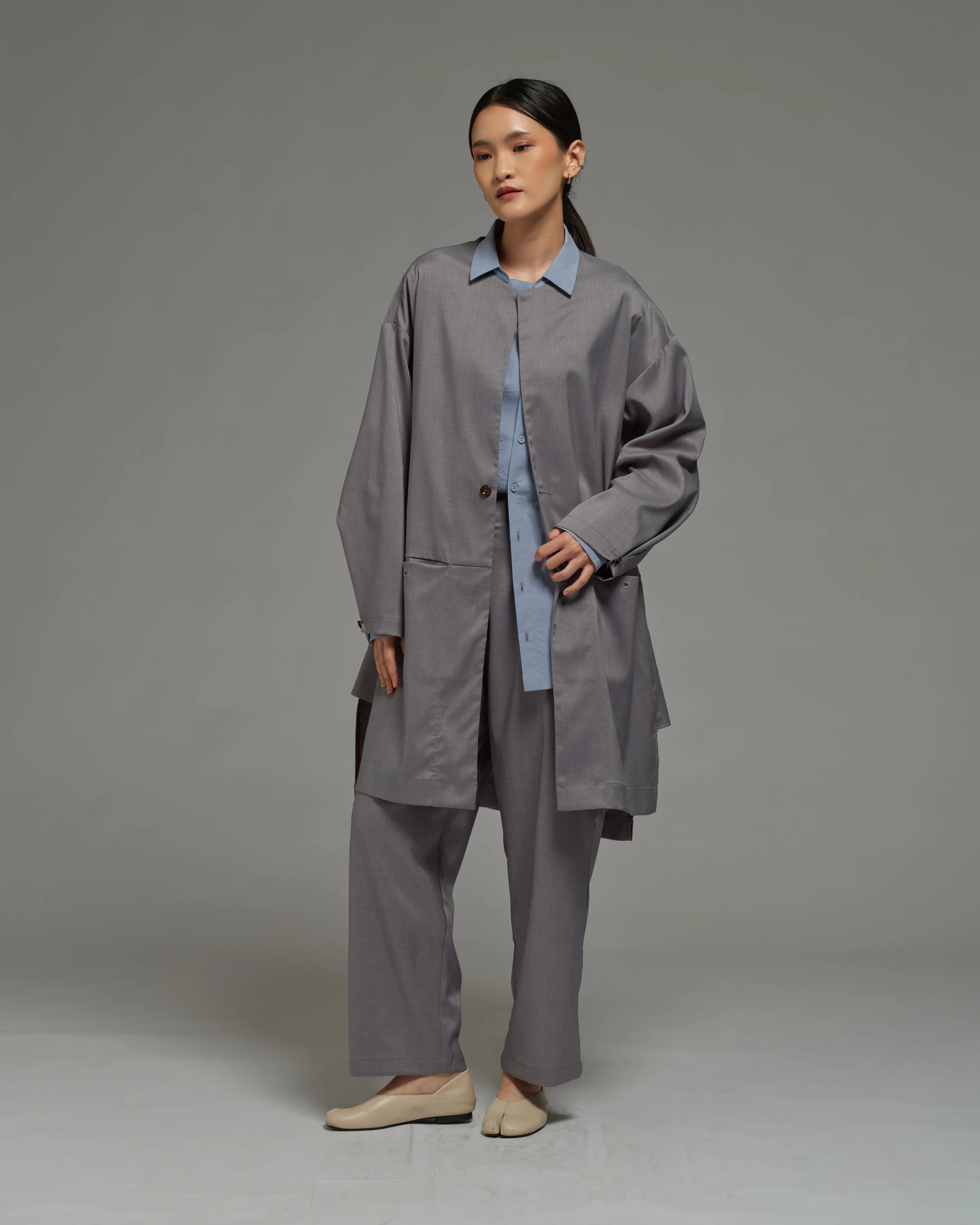 Unisex: The Overcoat (Grey)