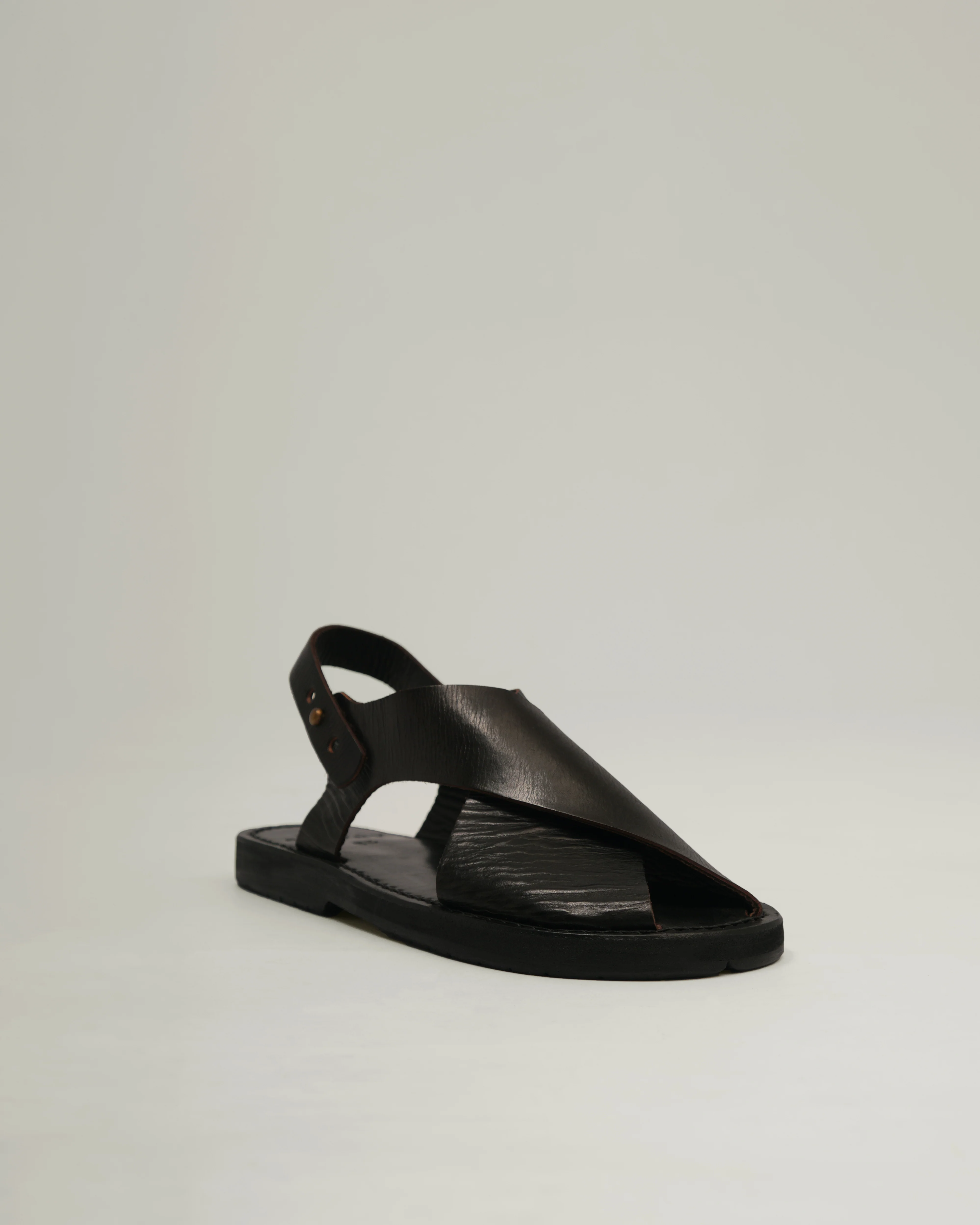 Unisex: The Mules Sandal (Black) - Image 2