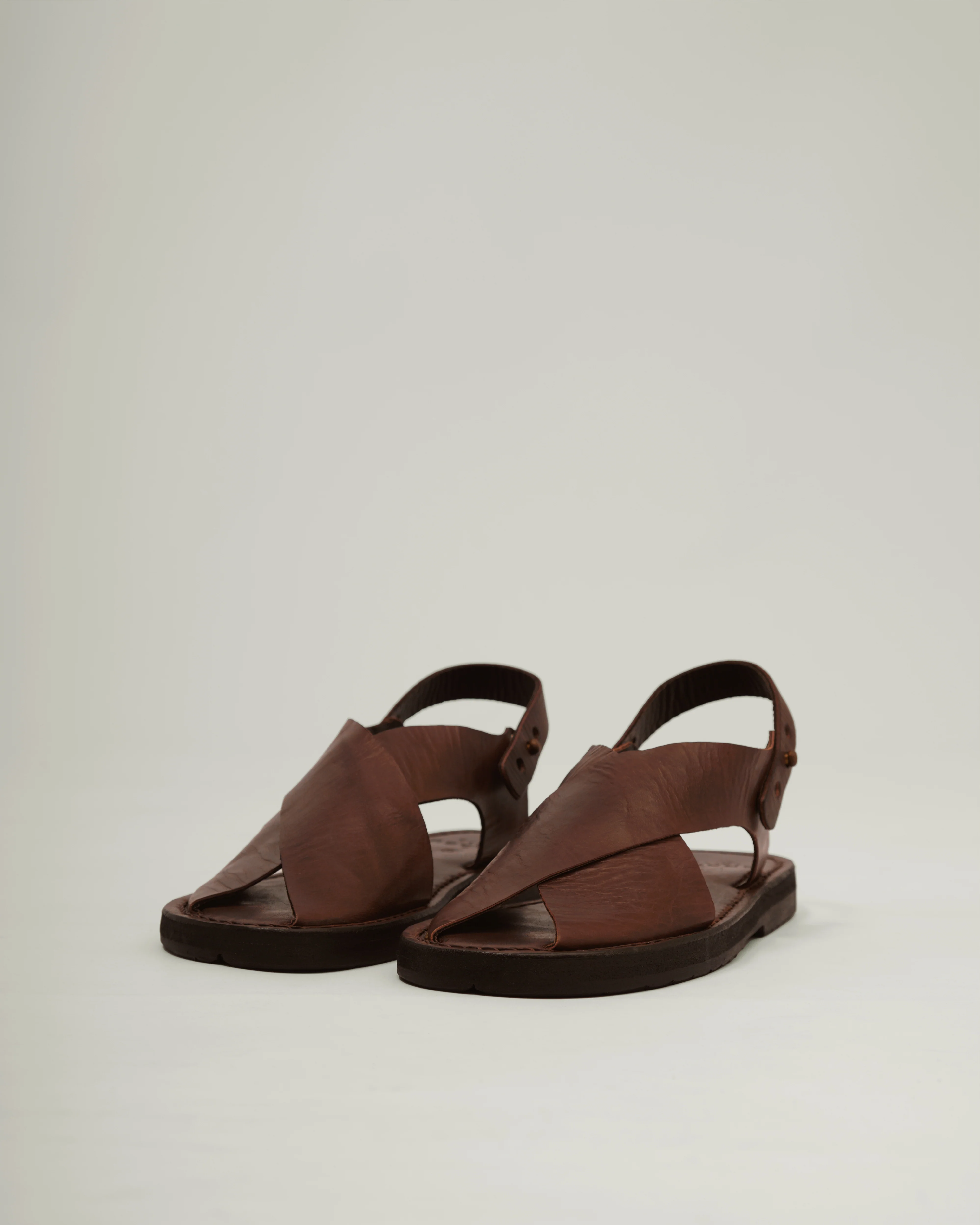 Unisex: The Mules Sandal (Brown) - Image 2
