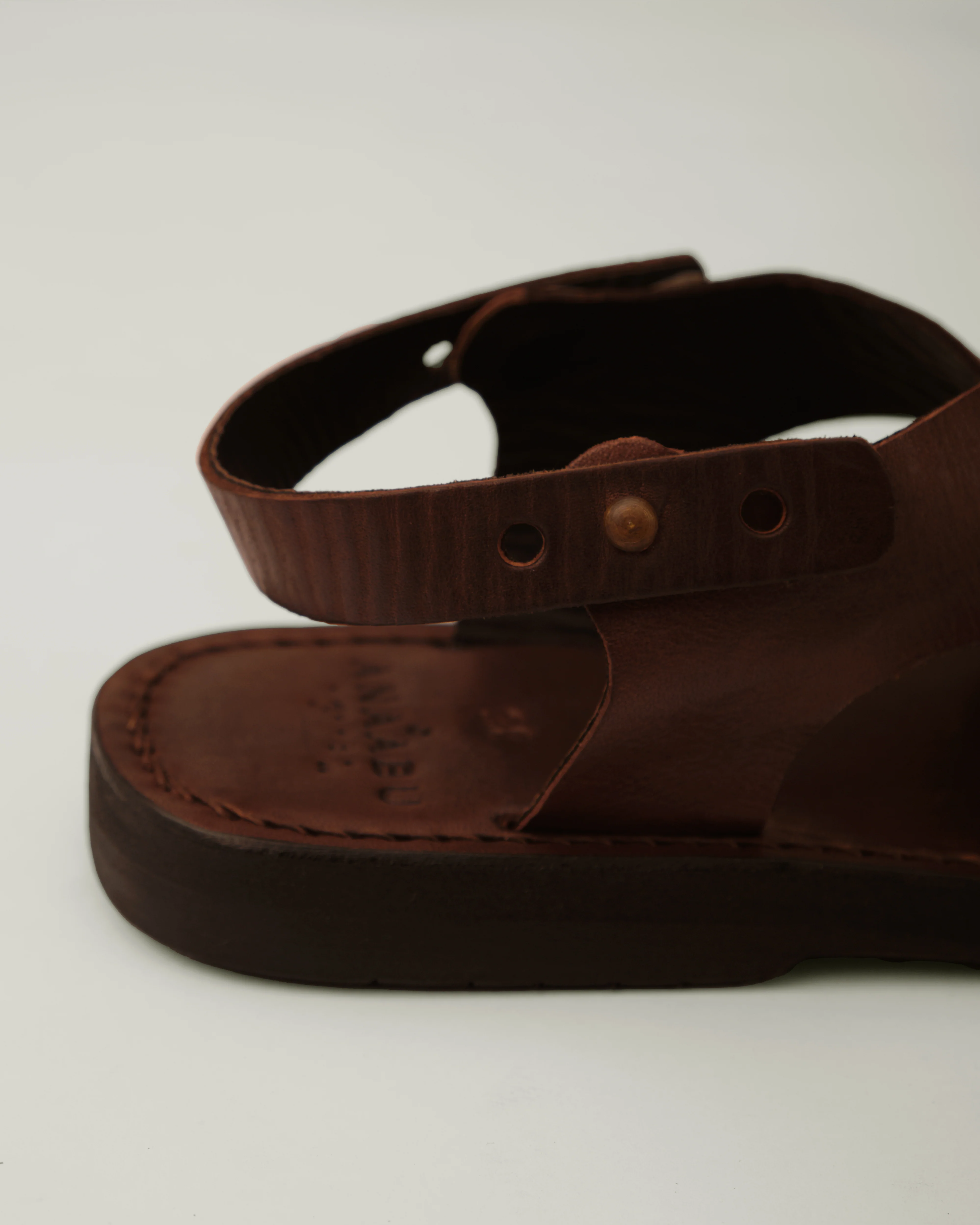 Unisex: The Mules Sandal (Brown) - Image 4