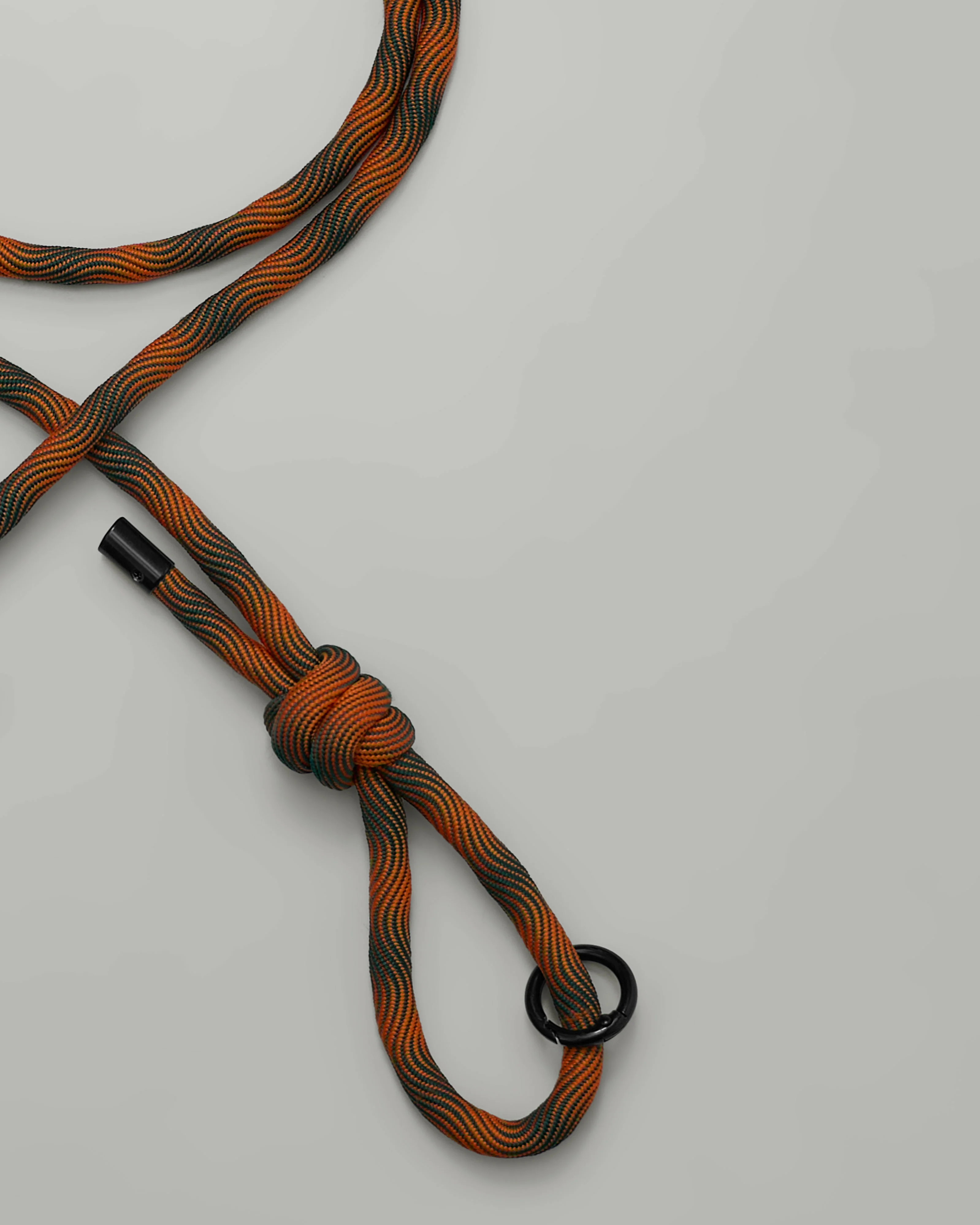 Unisex: The Paracord Strap (Orange Swirl) - Image 3