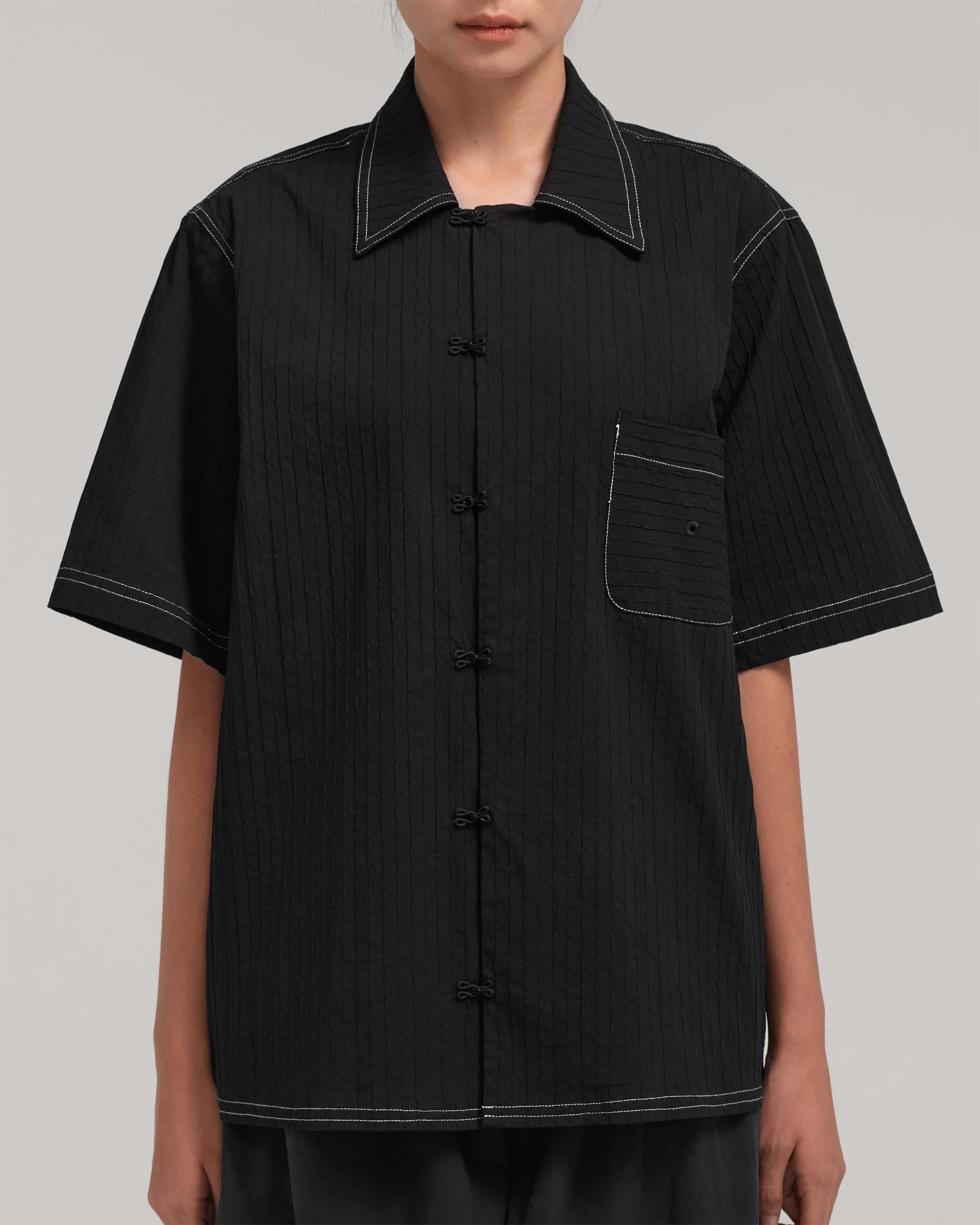 Unisex: The Shirt (Black) - Image 13
