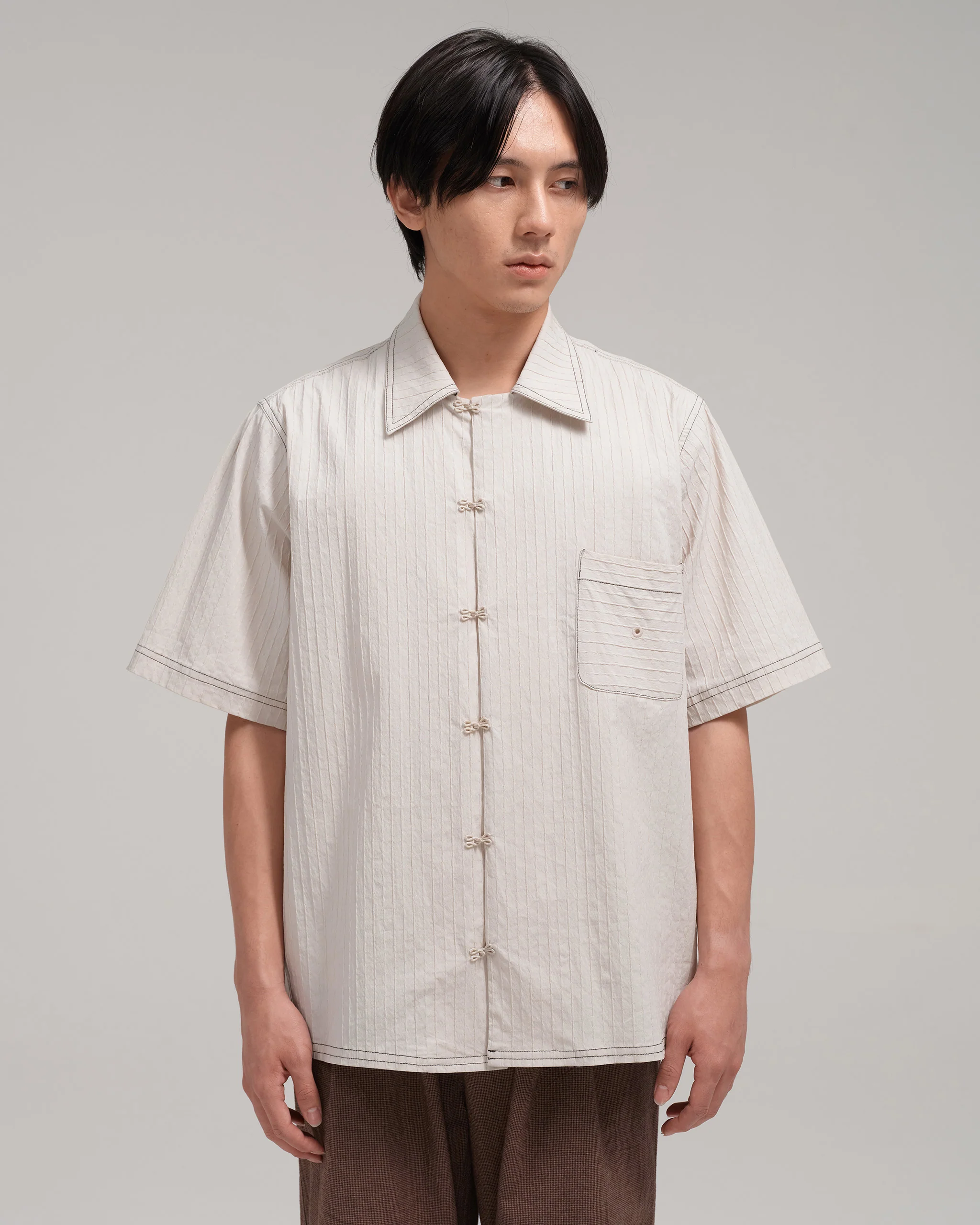 Unisex: The Shirt (Light Grey) - Image 3