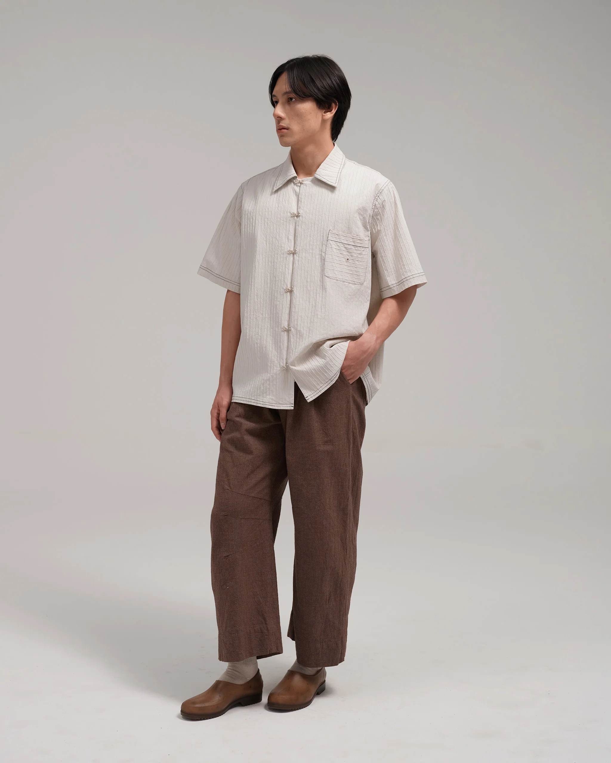 Unisex: The Shirt (Light Grey) - Image 5