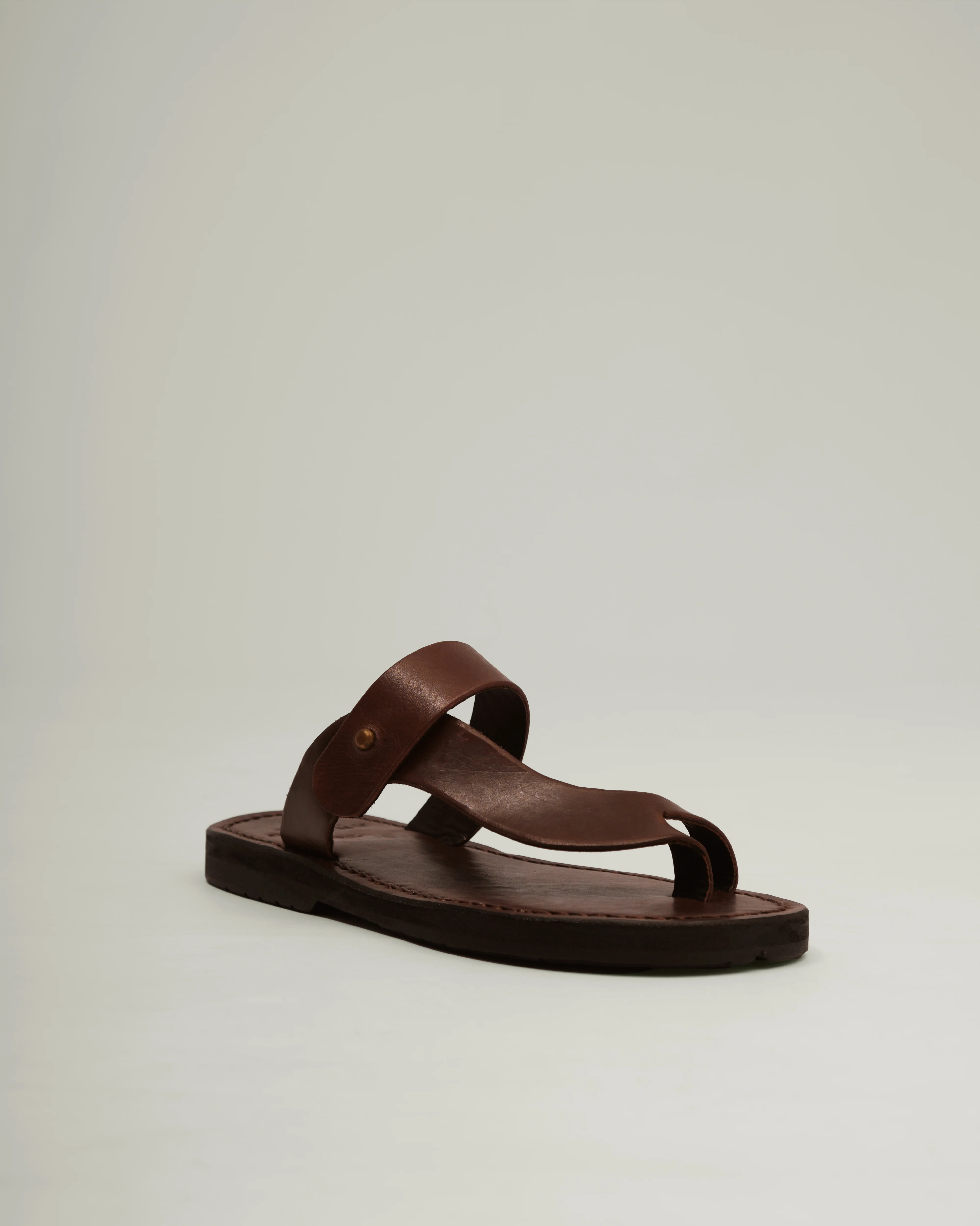 Unisex: The Loop Sandal (Brown) - Image 2