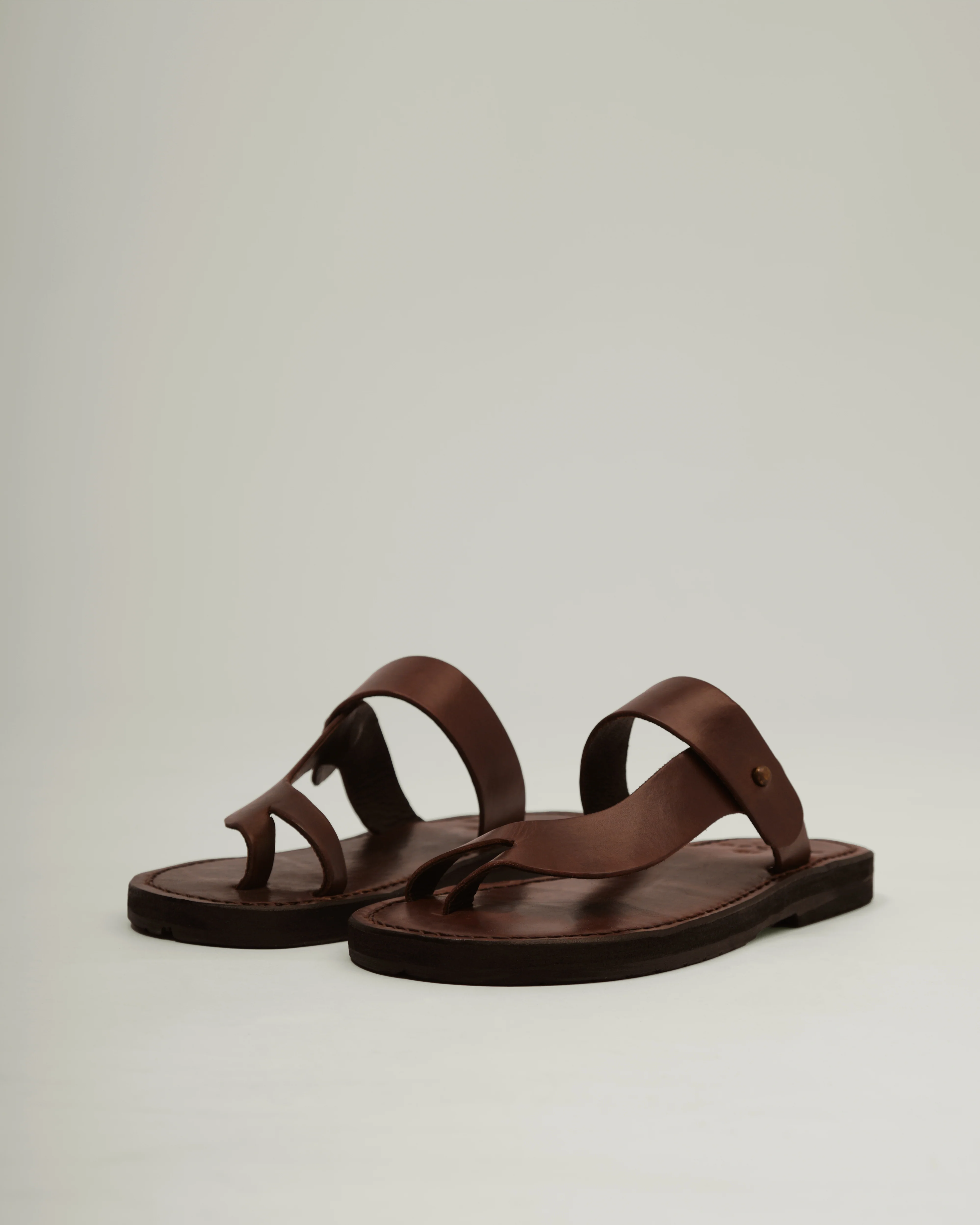 Unisex: The Loop Sandal (Brown) - Image 3