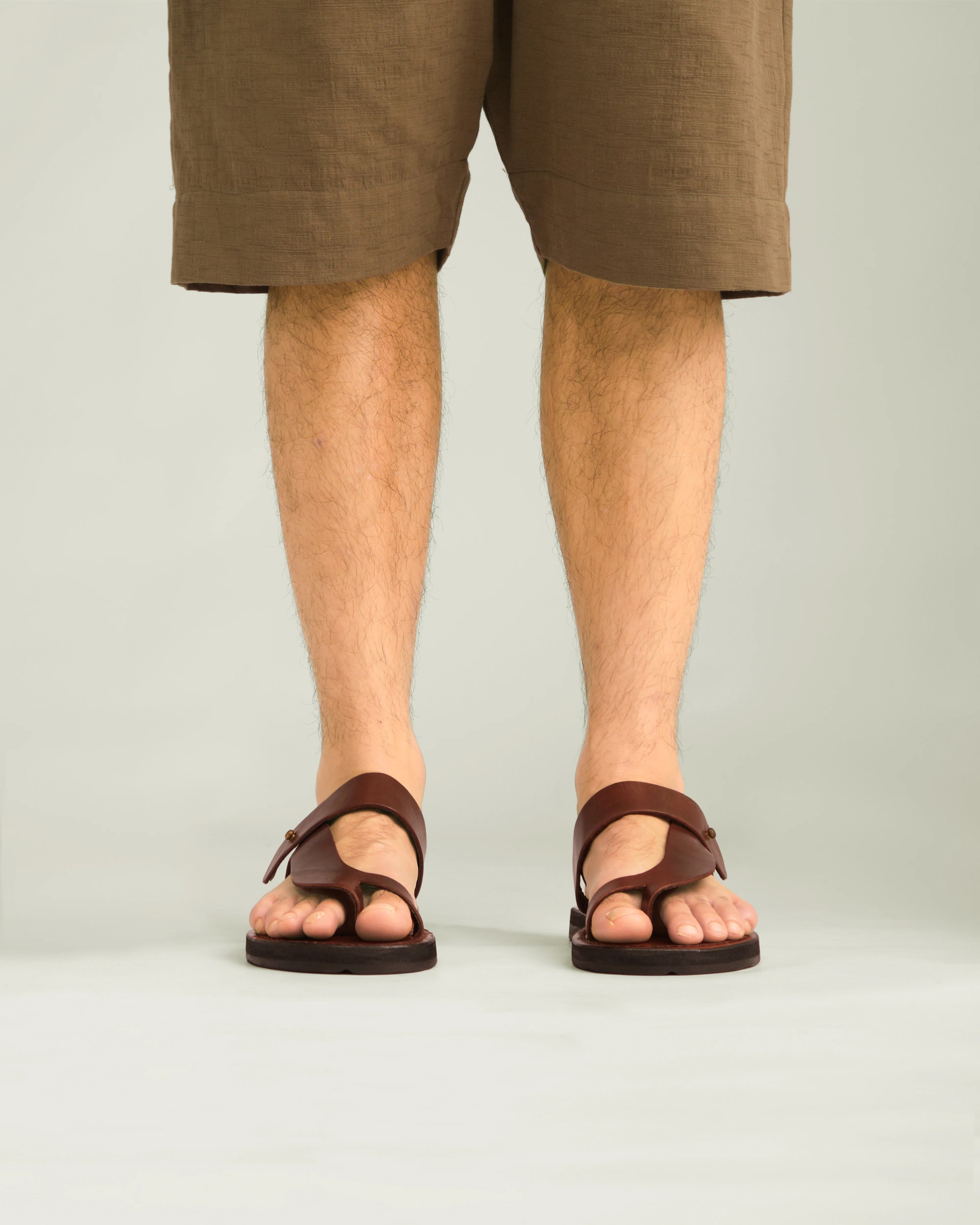 Unisex: The Loop Sandal (Brown) - Image 9