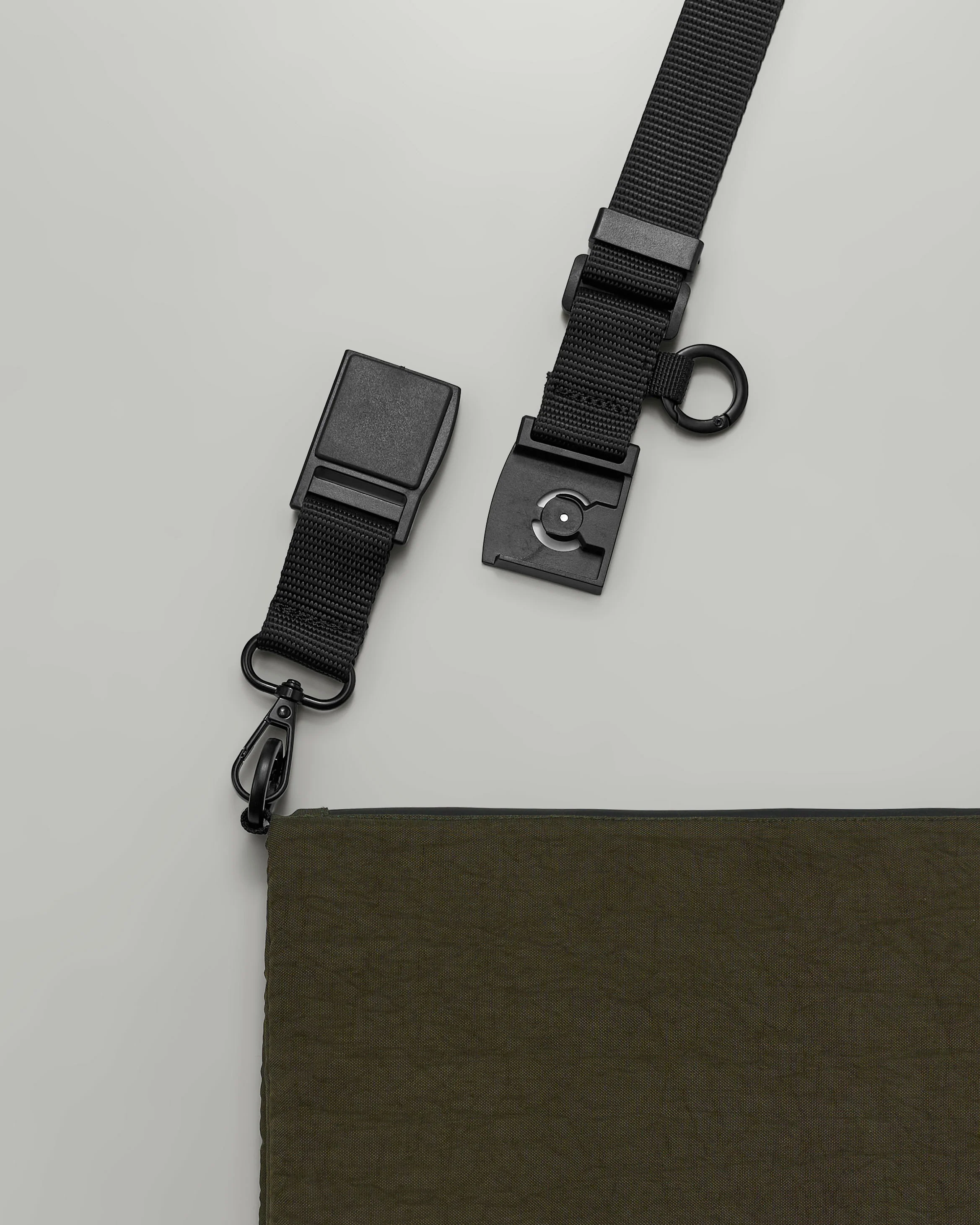 Unisex: The Transit Sling Bag (Olive) - Image 10