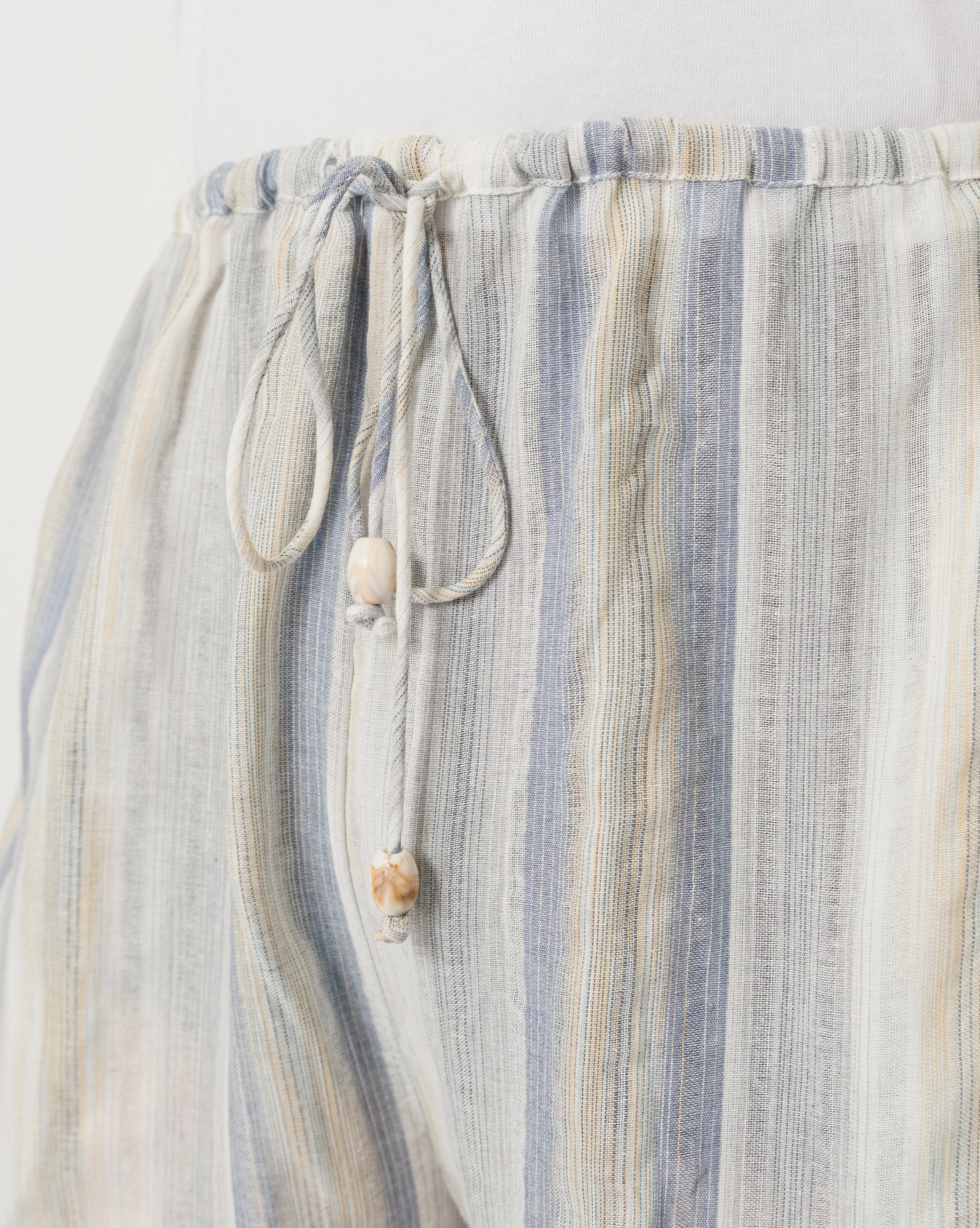 Unisex: There Loose Pants (Blue Stripe) - Image 3
