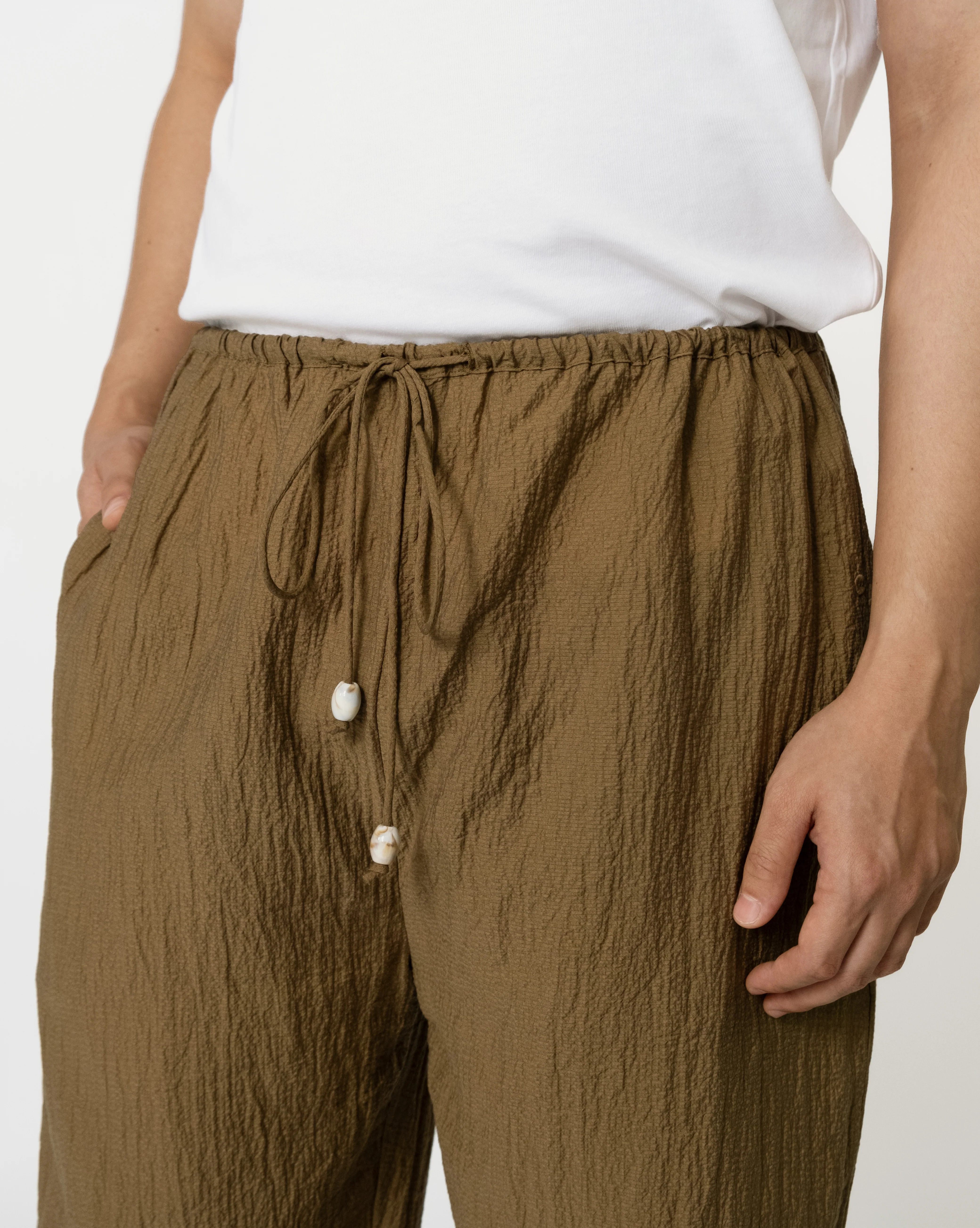Unisex: There Loose Pants (Olive) - Image 3