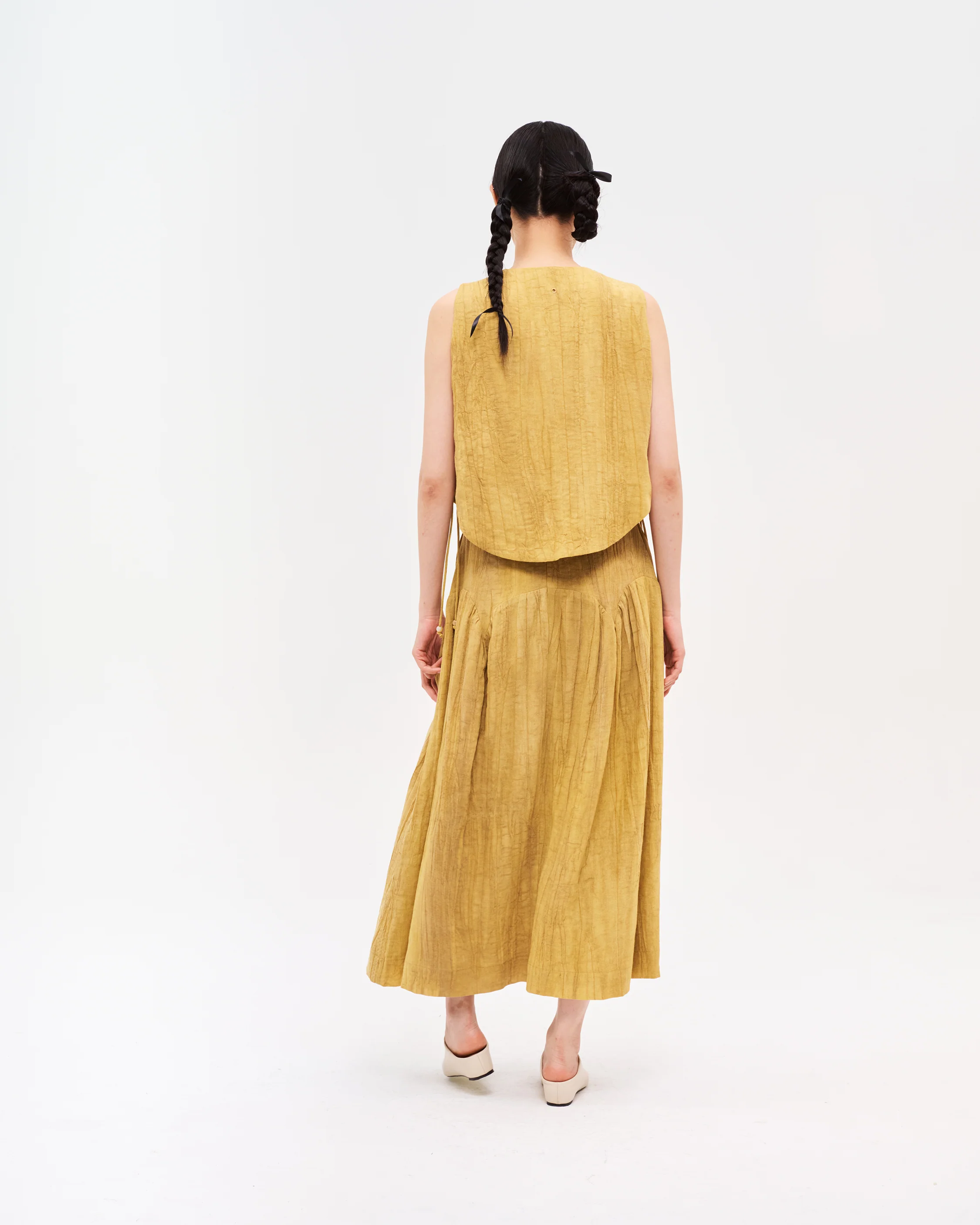 Women: Chinese Tea Skirt (Oolong Tea) - Image 4